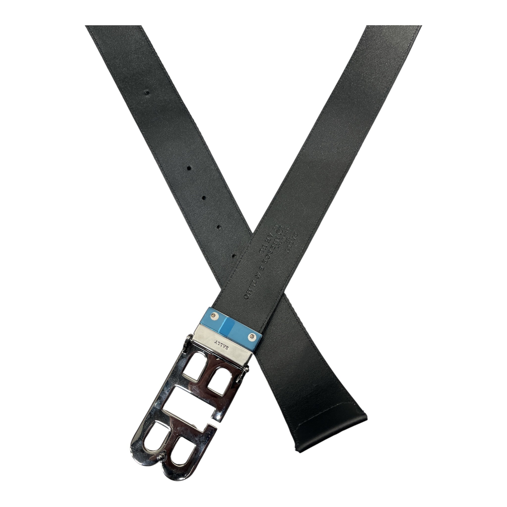 BALLY/Belt/Cotton/BLK/BB Buckle view 2