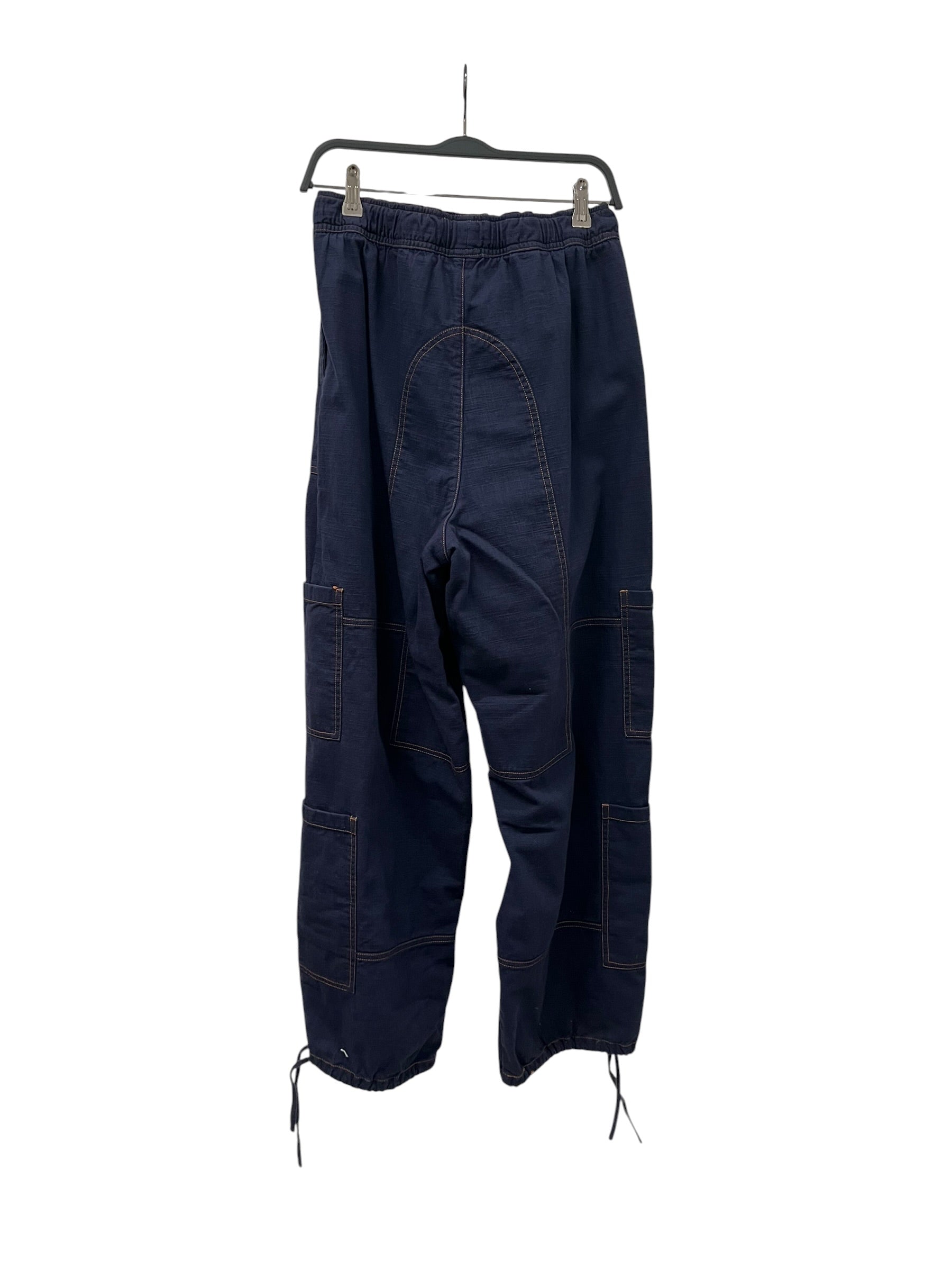 WALES BONNER/Cargo Pants/4/Cotton/NVY/CARGO PANTS view 2