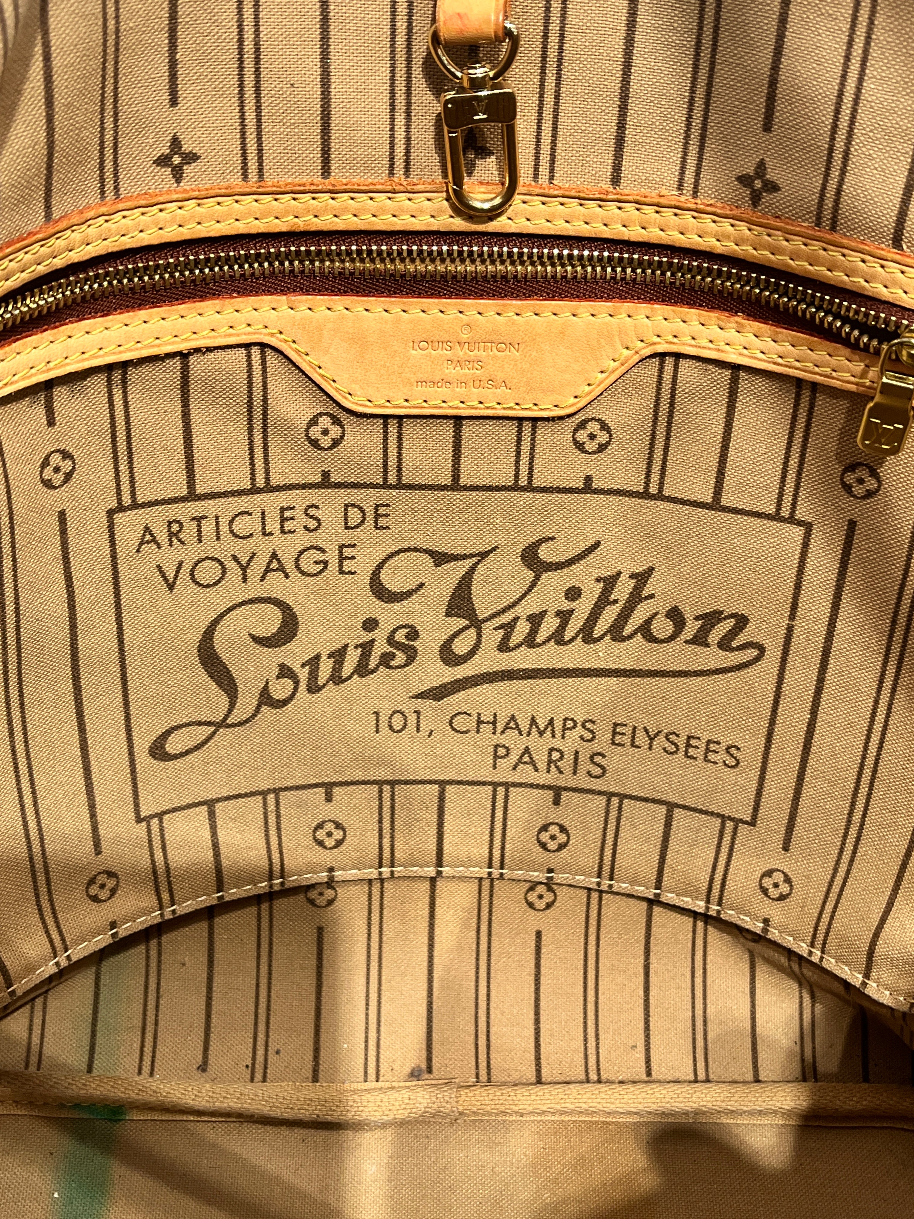 LOUIS VUITTON/Tote Bag/Monogram/Leather/BRW/LV TOTE SD1057 view 5