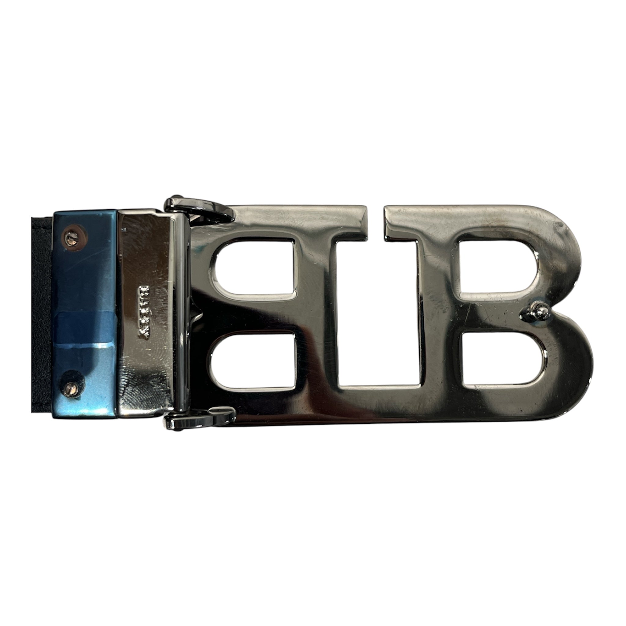 BALLY/Belt/Cotton/BLK/BB Buckle view 3