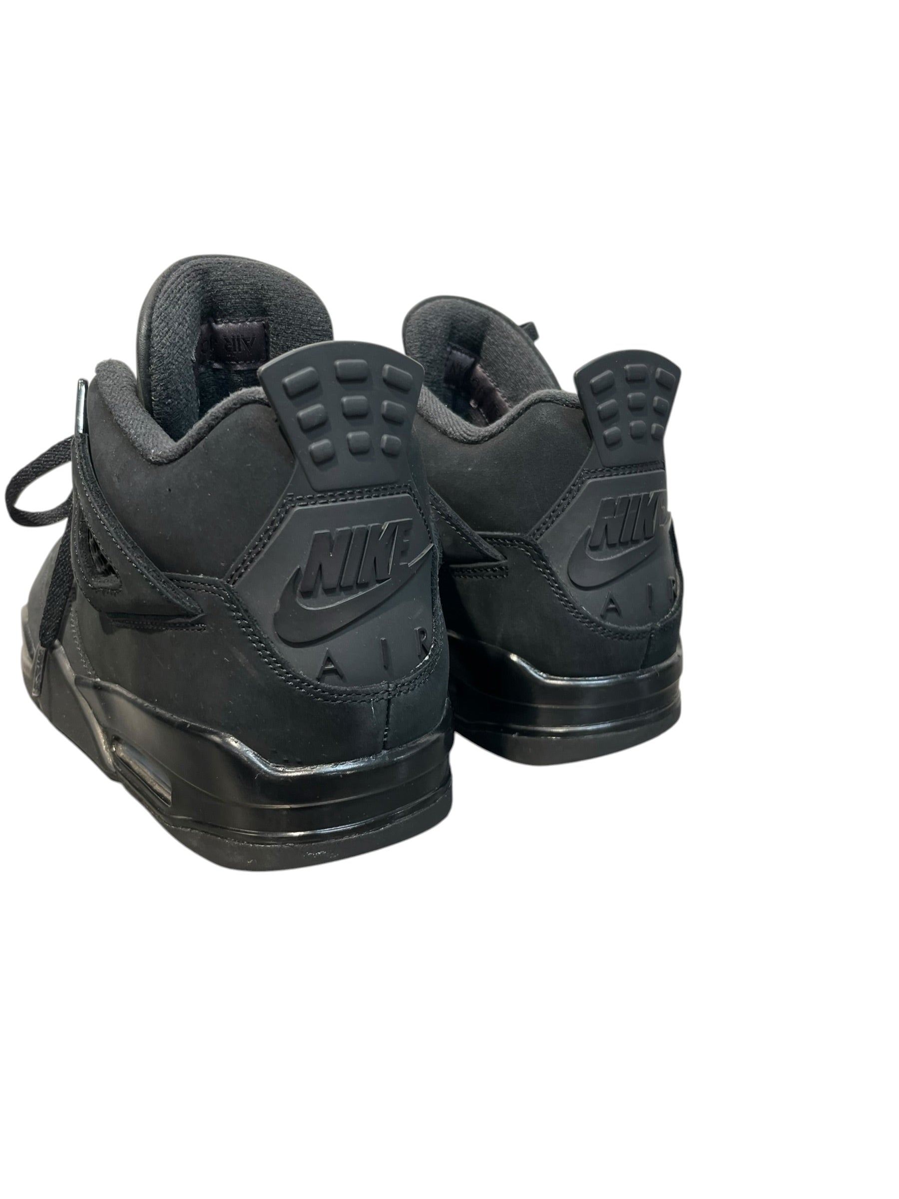 NIKE/AIR JORDAN 4/Hi-Sneakers/US 10/Suede/BLK/FV5029-010 view 2
