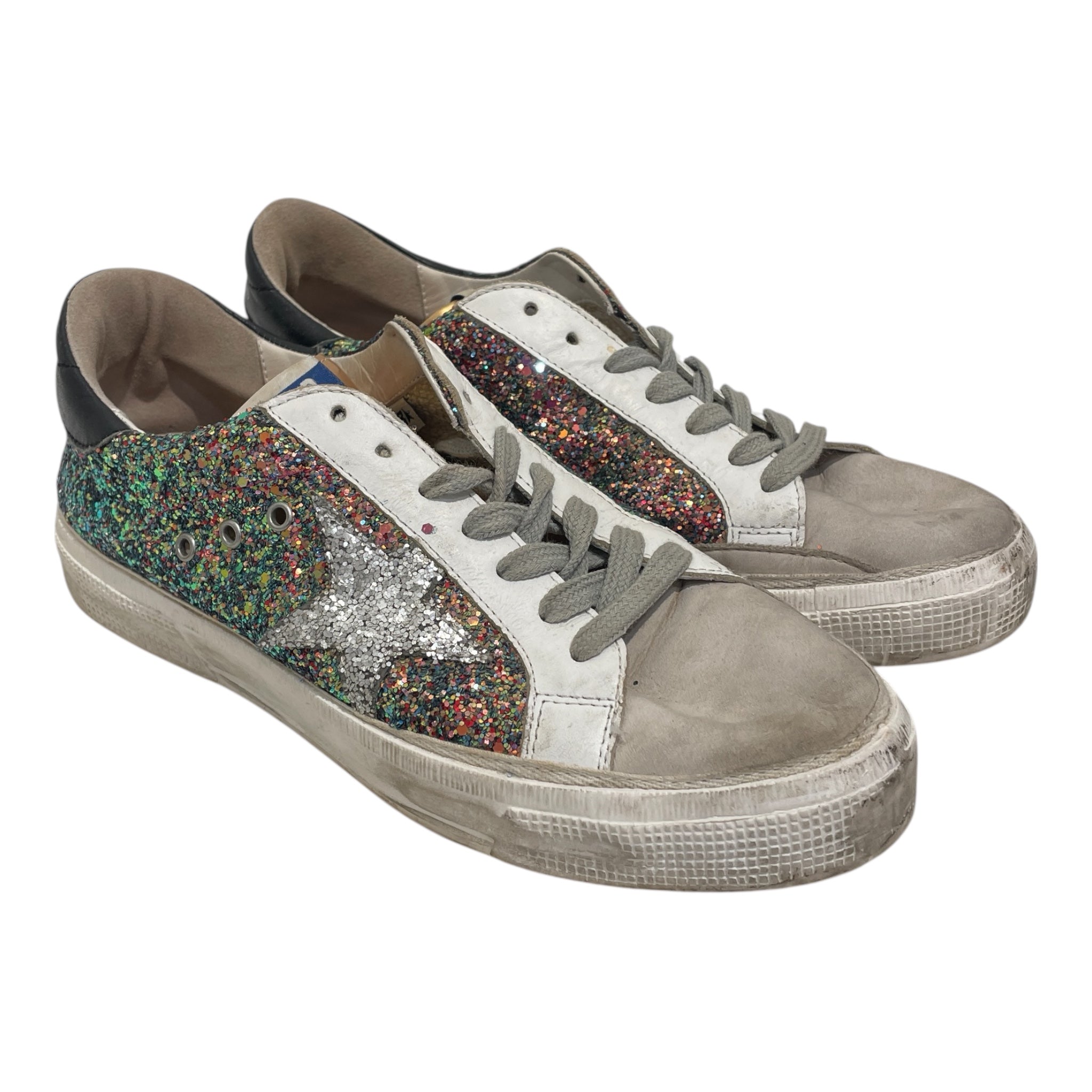 GOLDEN GOOSE/Low-Sneakers/EU 39/MLT/GLITTER view 1