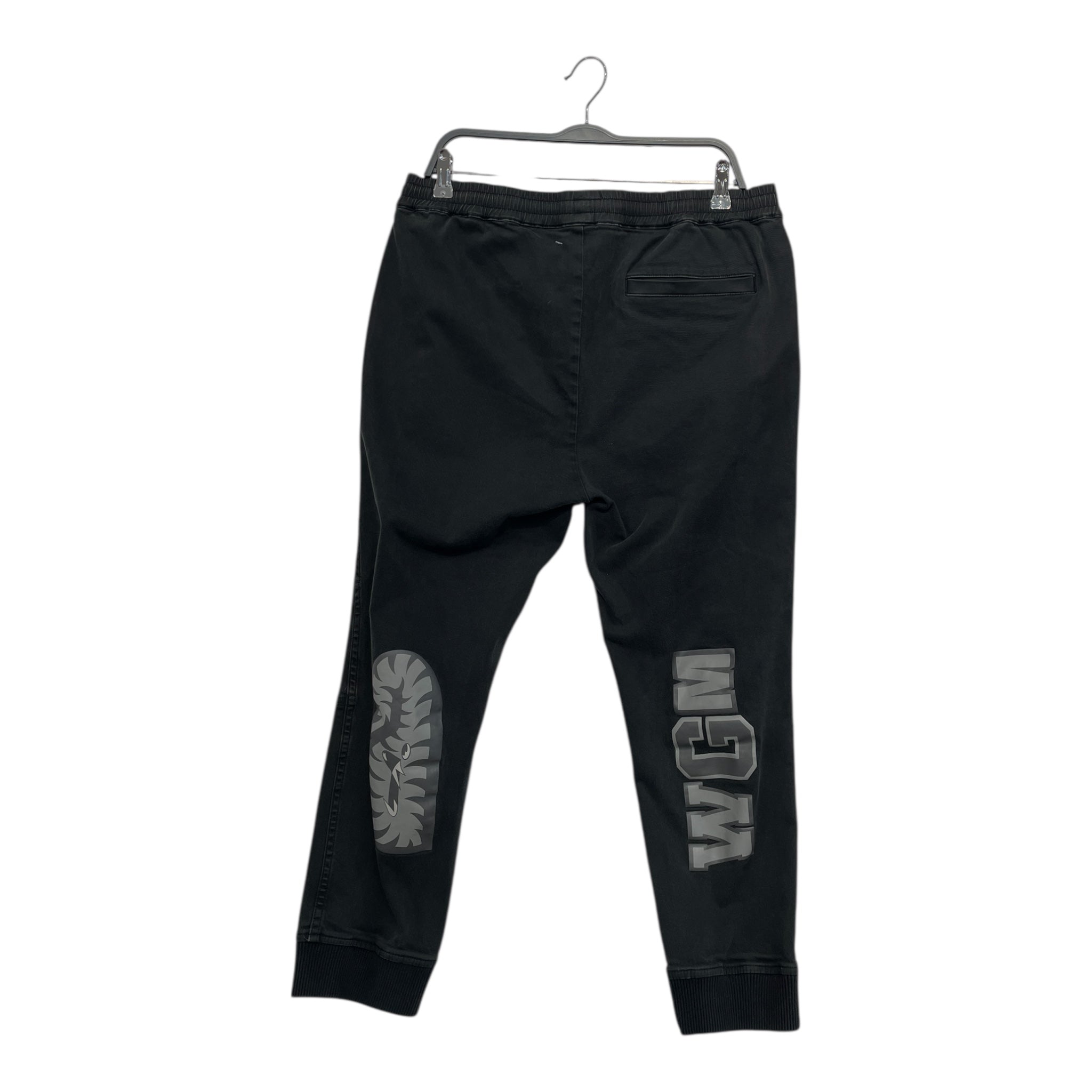 A BATHING APE/Straight Pants/XL/Cotton/BLK/ view 2