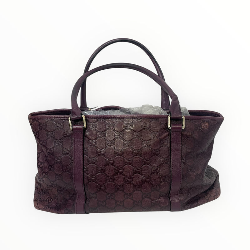 GUCCI/Hand Bag/Monogram/Leather/PPL/257302 204991