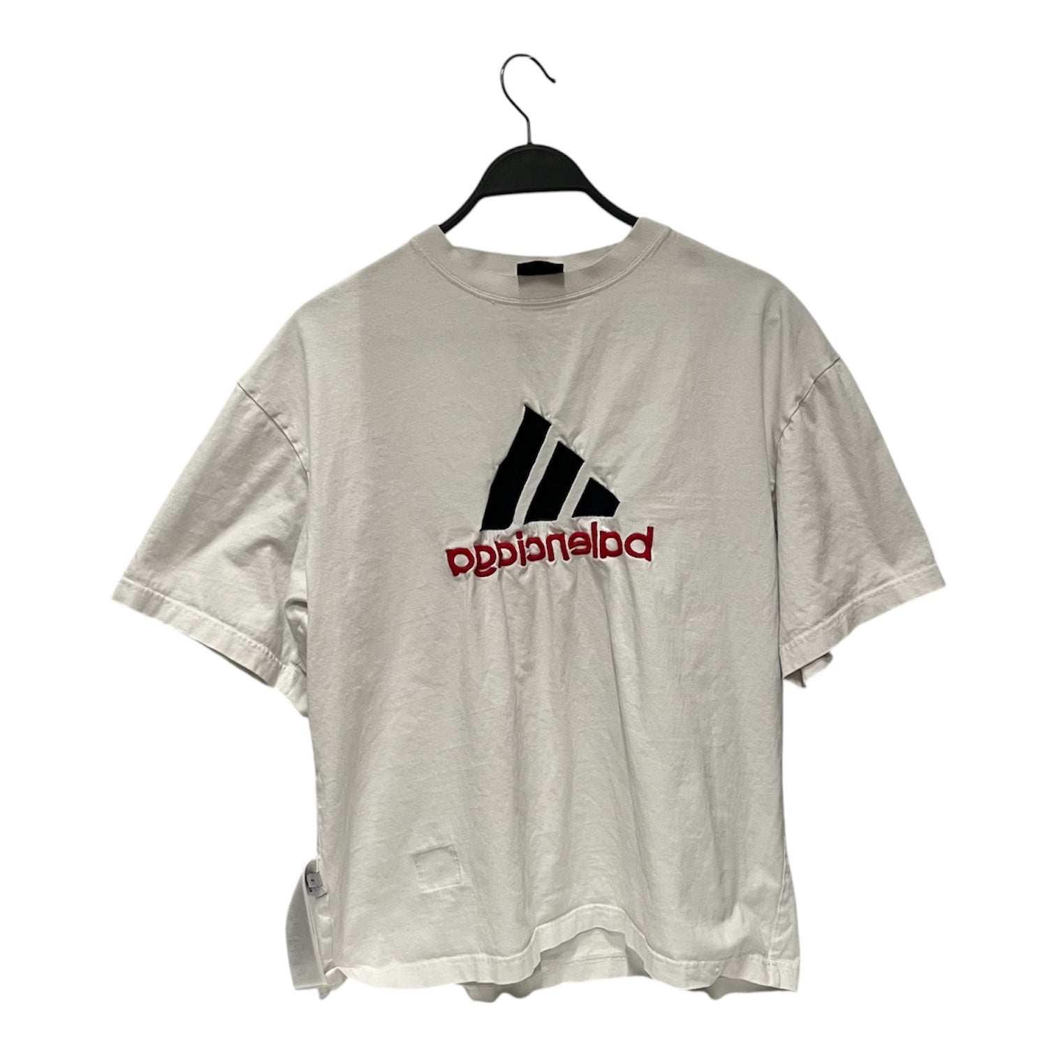 BALENCIAGA/adidas/T-Shirt/S/Cotton/WHT/ view 1