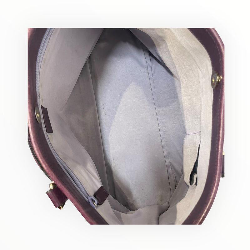 GUCCI/Hand Bag/Monogram/Leather/PPL/257302 204991