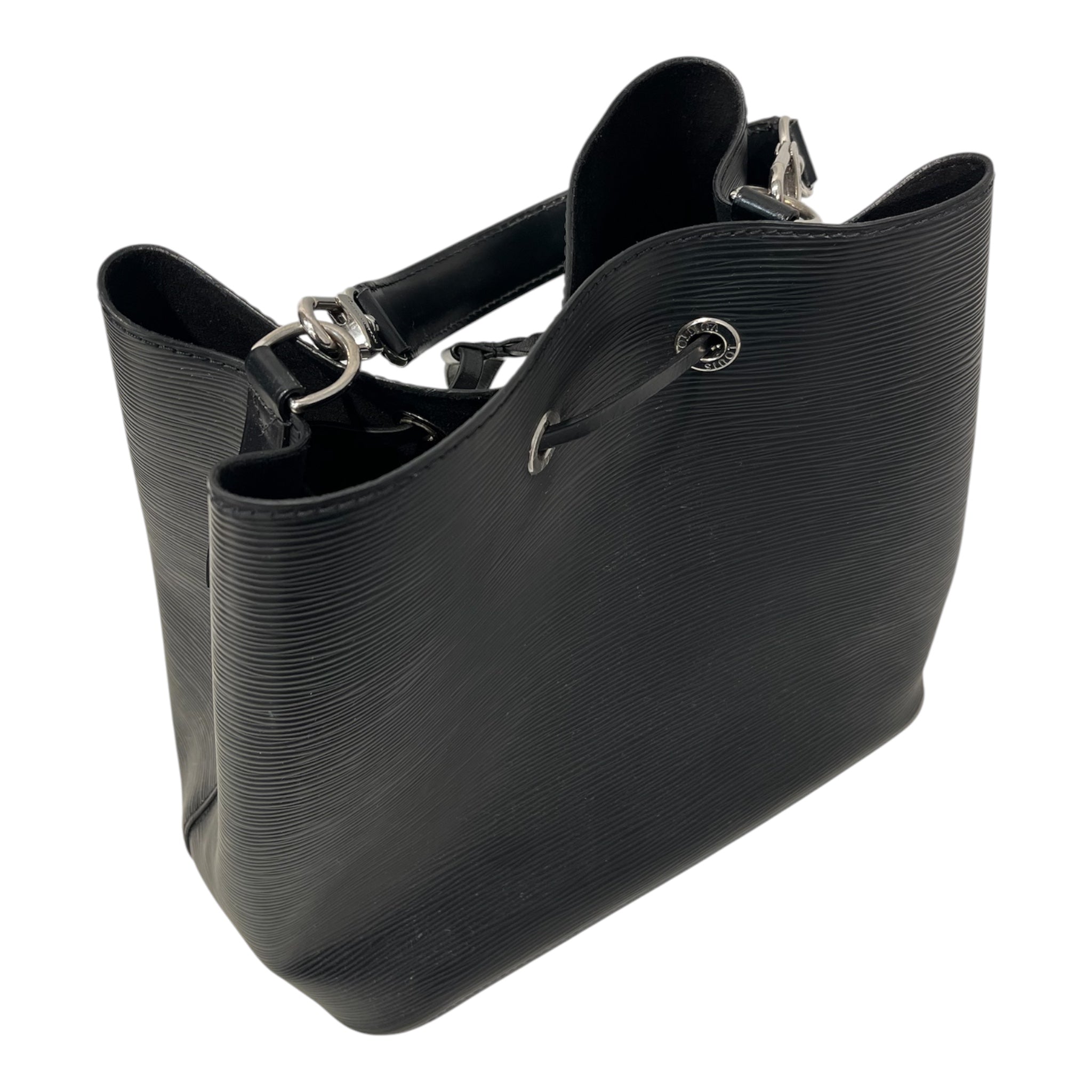 LOUIS VUITTON/Hand Bag/Leather/BLK/NEONOE EPI LEATHER view 4