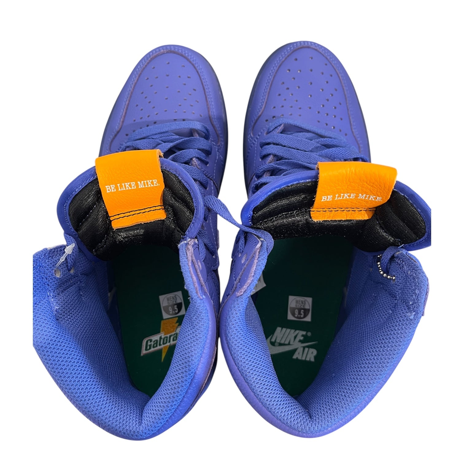 NIKE/Hi-Sneakers/US 9.5/Nylon/PPL/LIKE MIKE AJ5997-555 view 3