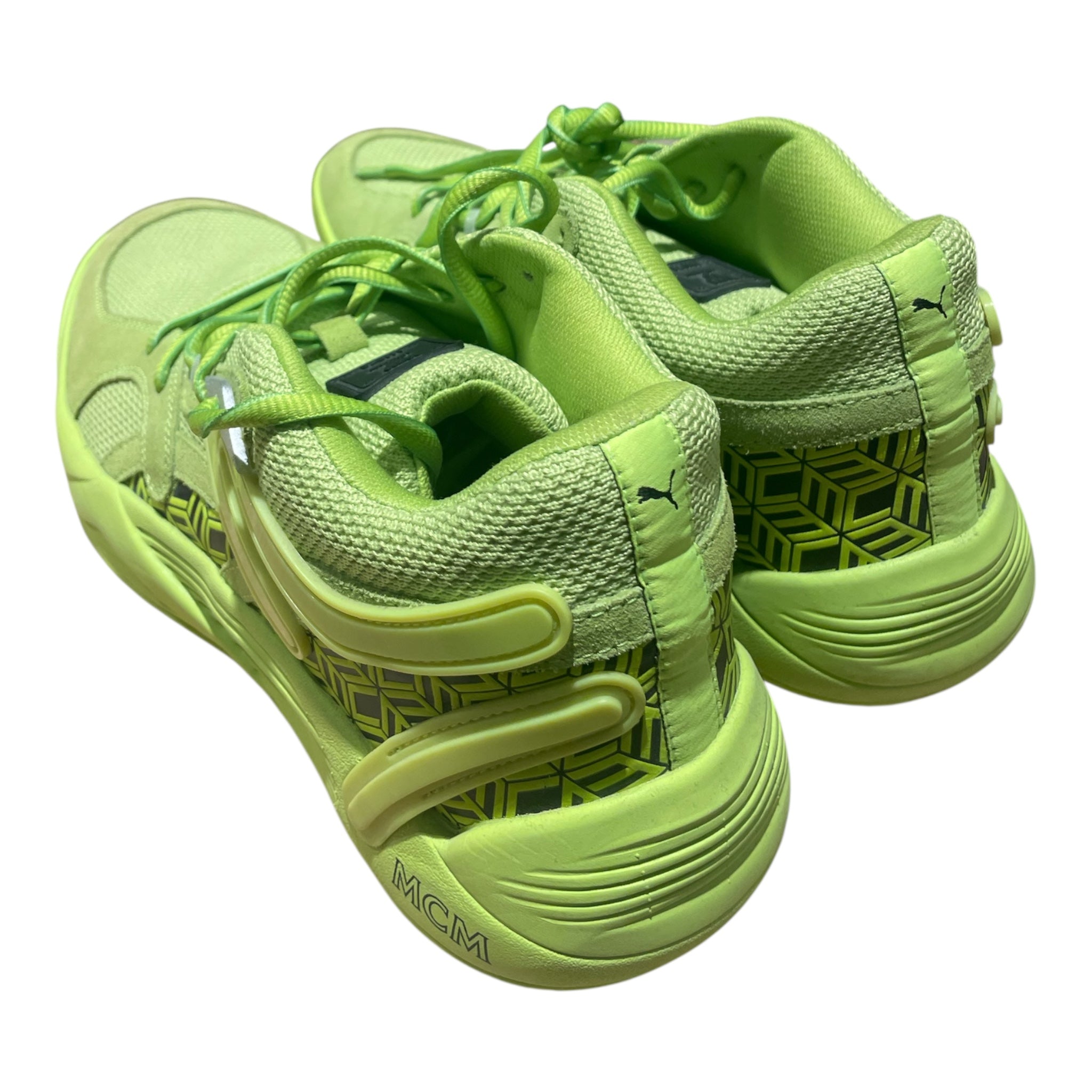 MCM/Low-Sneakers/US 8/GRN/377623-01 view 2