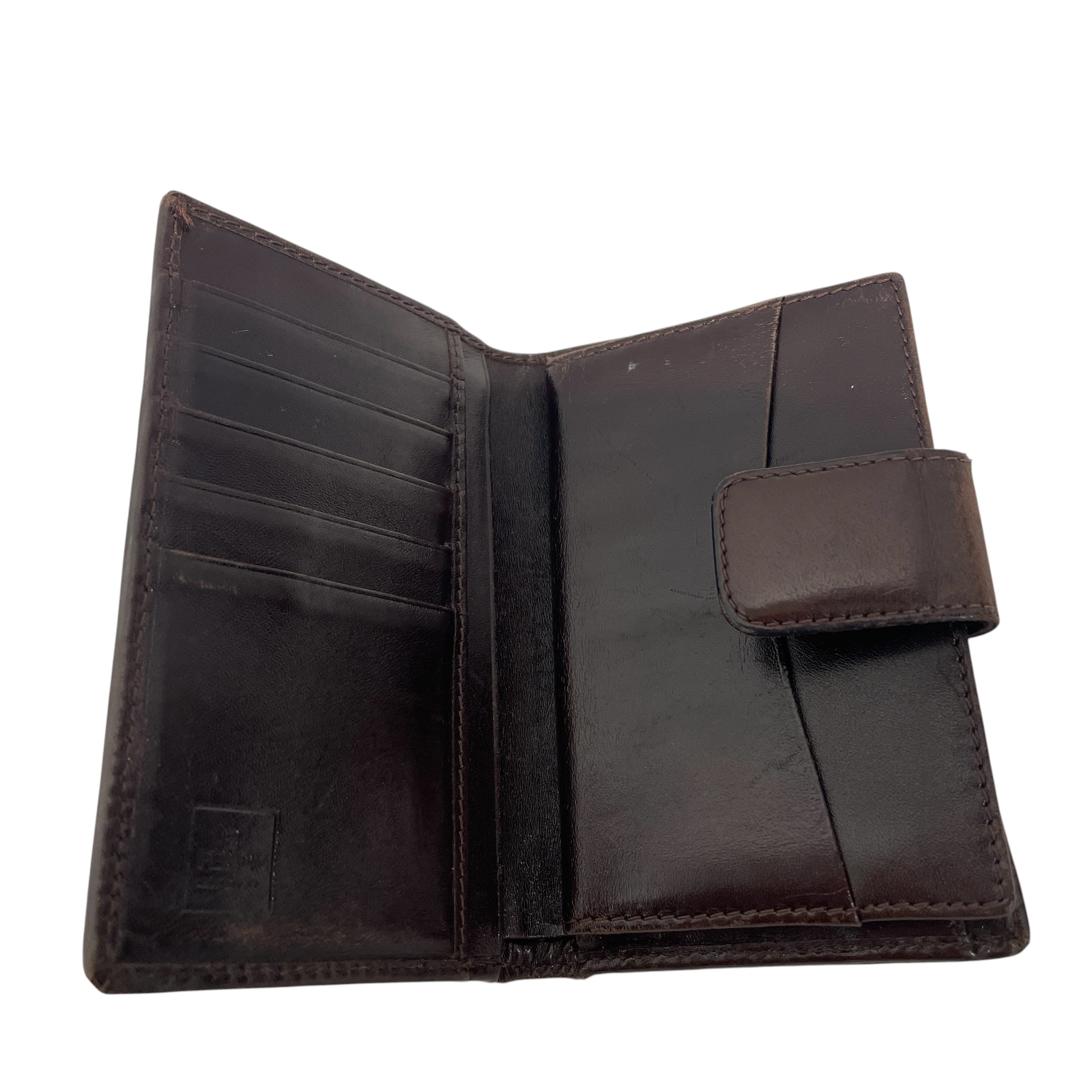 FENDI/Bifold Wallet/Monogram/Cotton/BRW/ZUCCA view 4