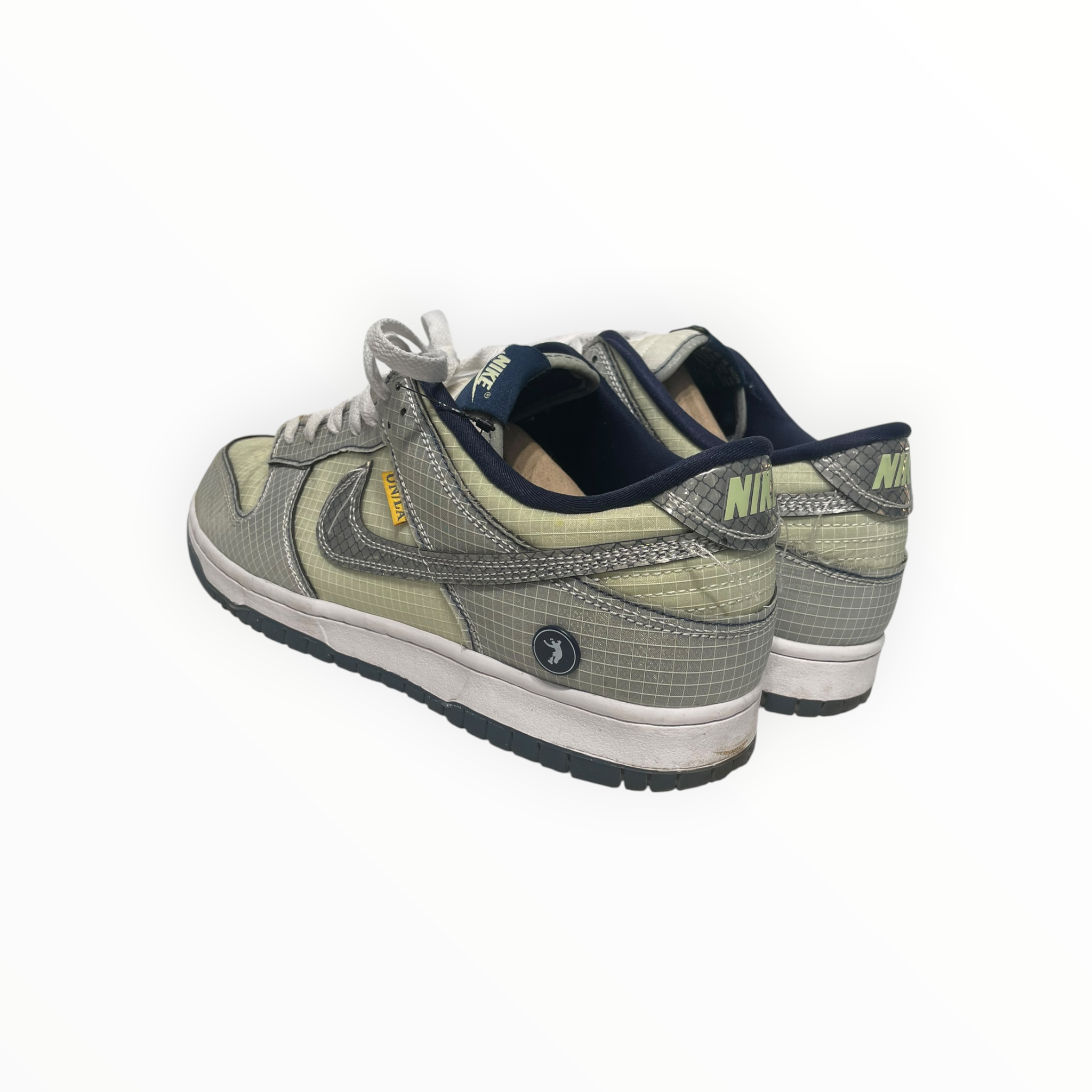 NIKE/DUNK LOW/Low-Sneakers/US 11.5/Polyester/WHT/DJ9649-401 view 2