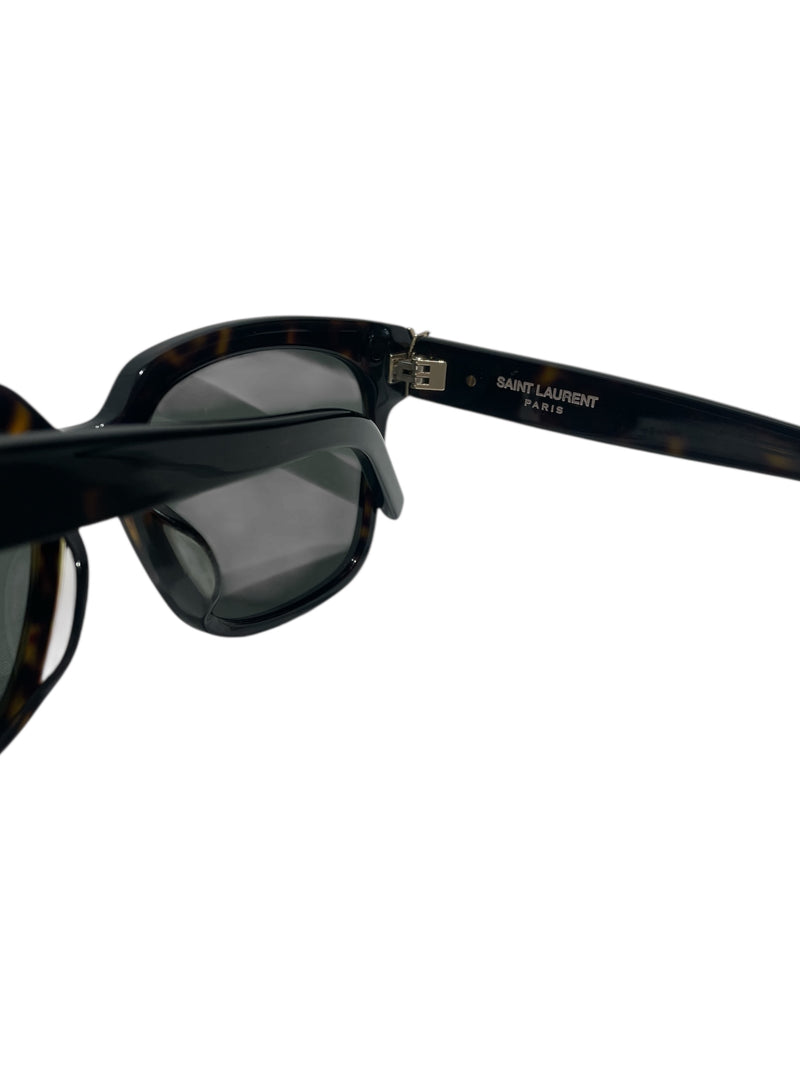 SAINT LAURENT/Sunglasses/Plastic/BRW/ysl logo