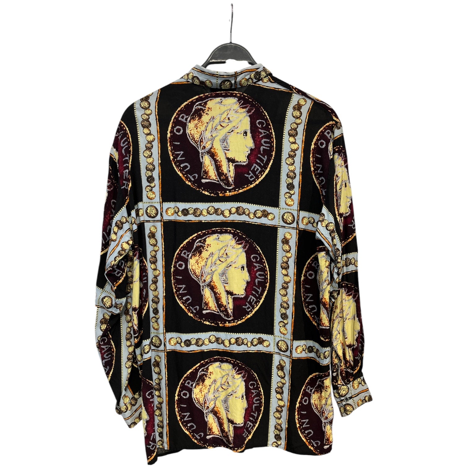 JUNIOR GAULTIER/LS Shirt/48/Cotton/MLT/All Over Print/coin print view 2