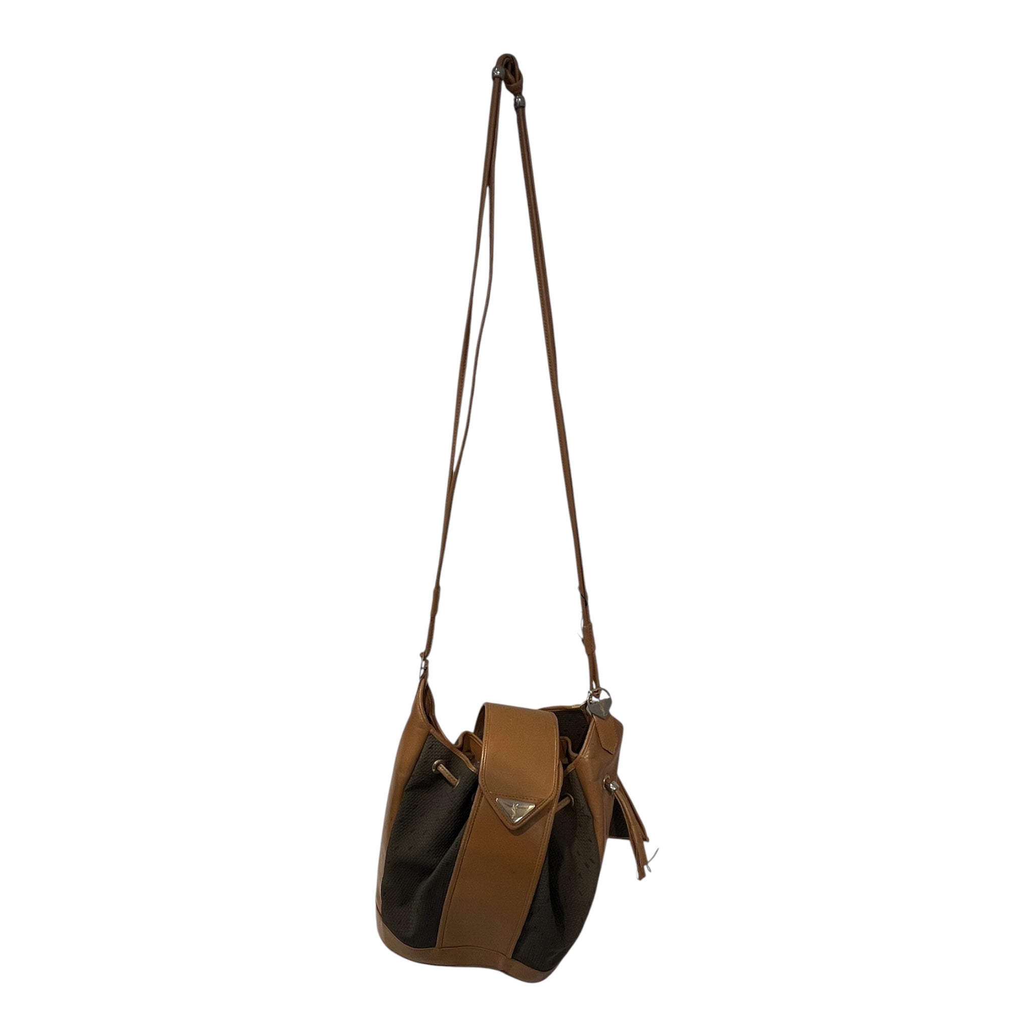 YVES SAINT LAURENT/Bag/Leather/CML/BUCKET BAG CANVAS/LEATHER view 1