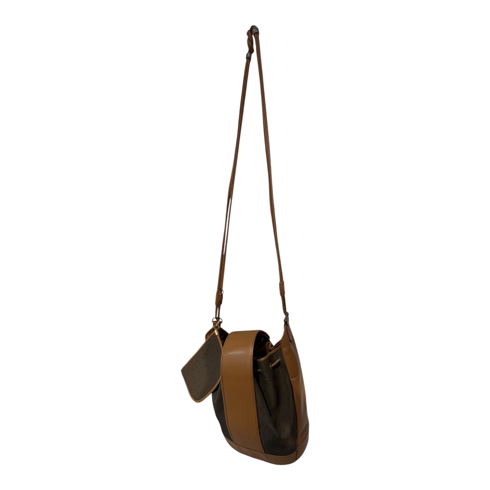 YVES SAINT LAURENT/Bag/Leather/CML/BUCKET BAG CANVAS/LEATHER view 2