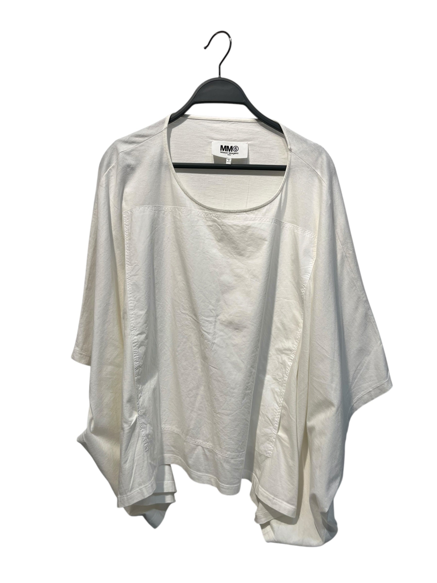 MM6/T-Shirt/XS/Cotton/WHT/square shirt pocket view 1