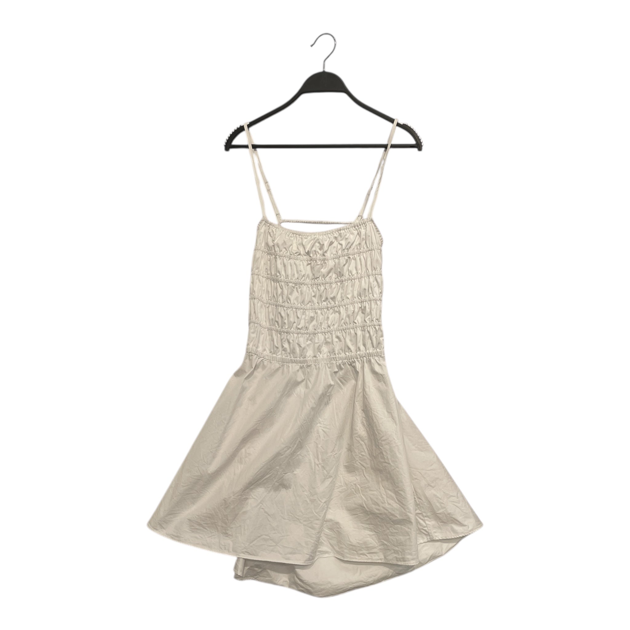 SOLID & STRIPED/Camisole Dress/M/Cotton/WHT/ view 1