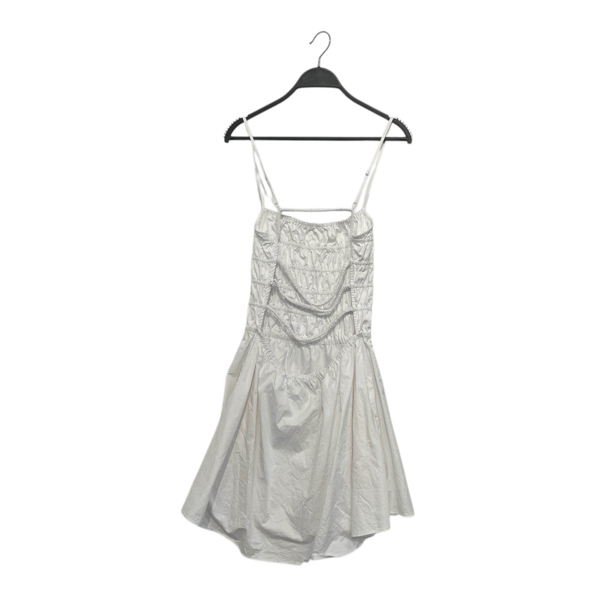 SOLID & STRIPED/Camisole Dress/M/Cotton/WHT/ view 2