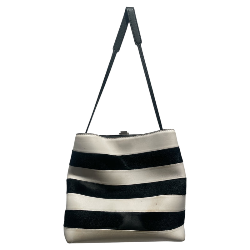 PROENZA SCHOULER/Bag/Stripe/Leather/WHT/Proenza schouler stripe bag