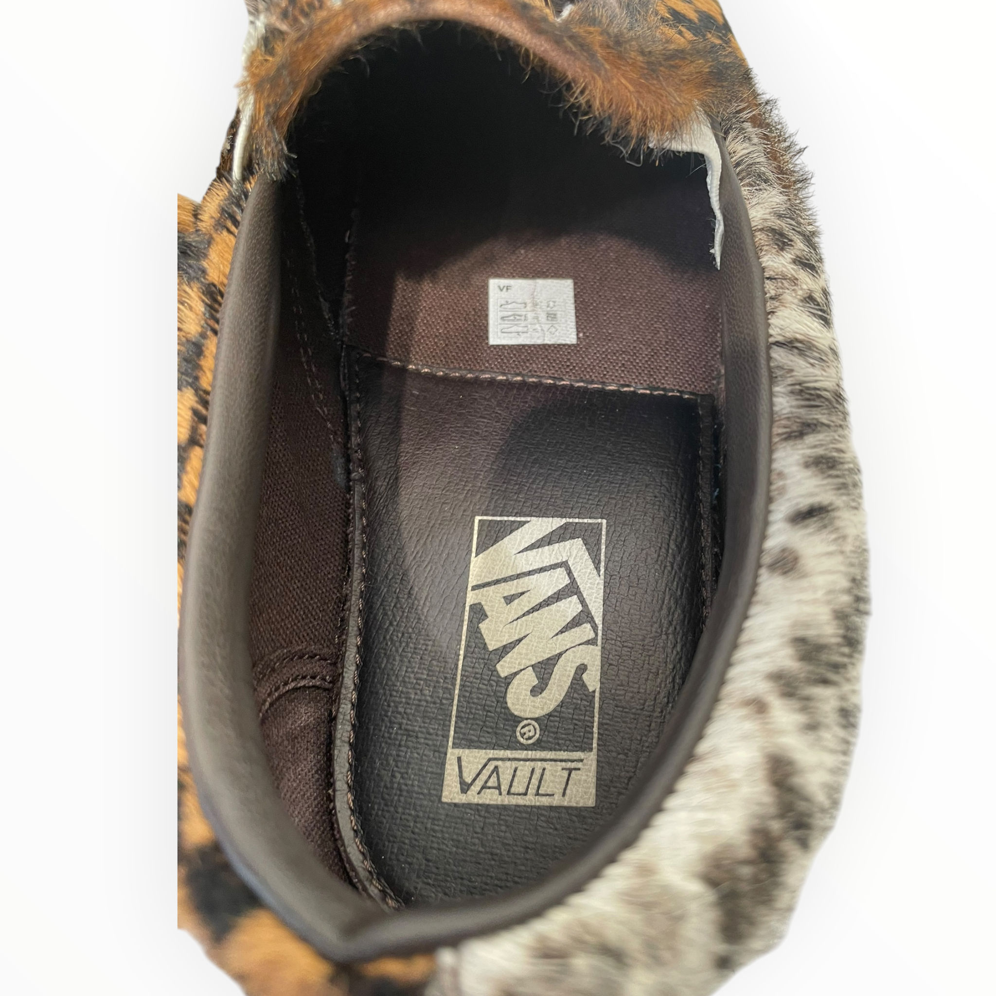 VANS/Low-Sneakers/US 12/Animal Pattern/Fur/BRW/multi animal print view 3