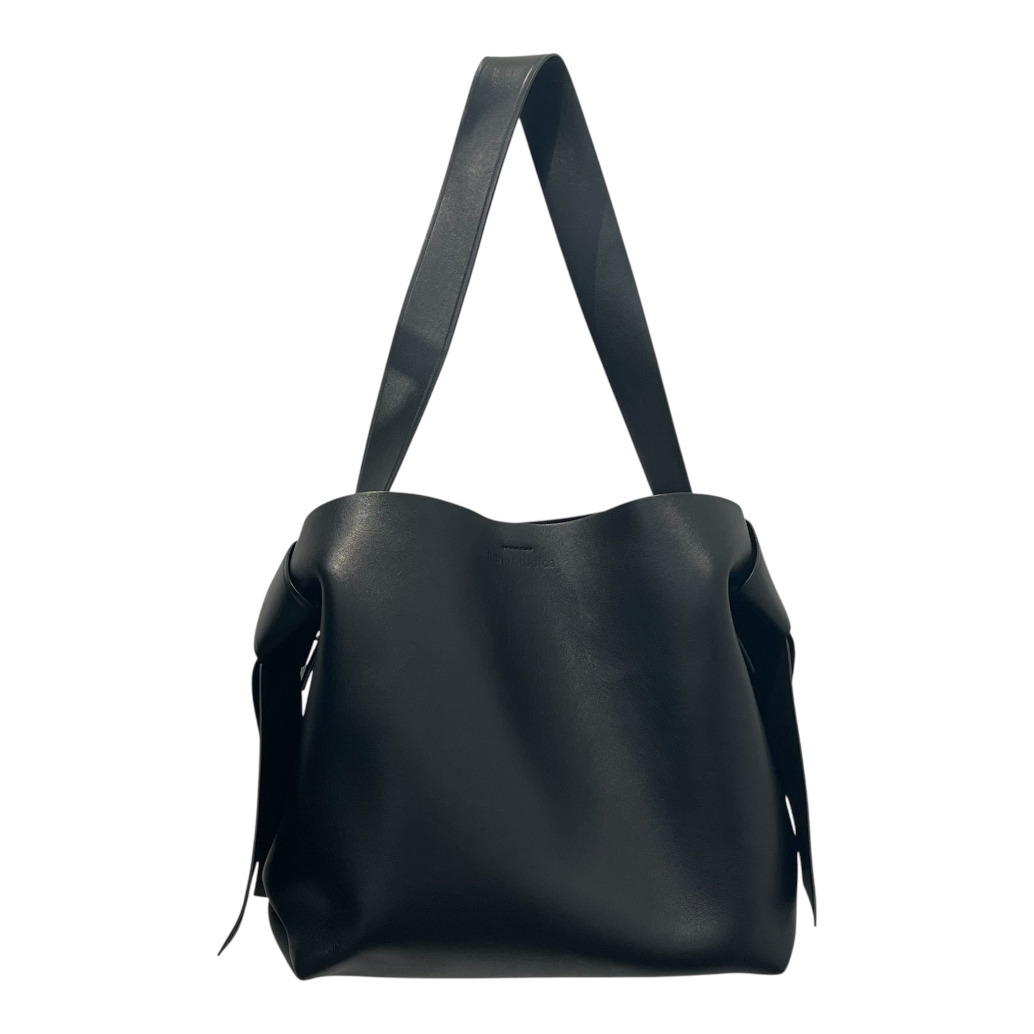 Acne Studios/Tote Bag/Leather/BLK/MUSUBI BAG MEDIUM view 1