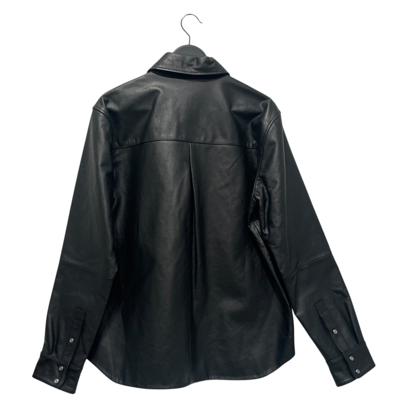 VAYDER/Leather Jkt/M/Leather/BLK/VAYDER Leather Button-Up