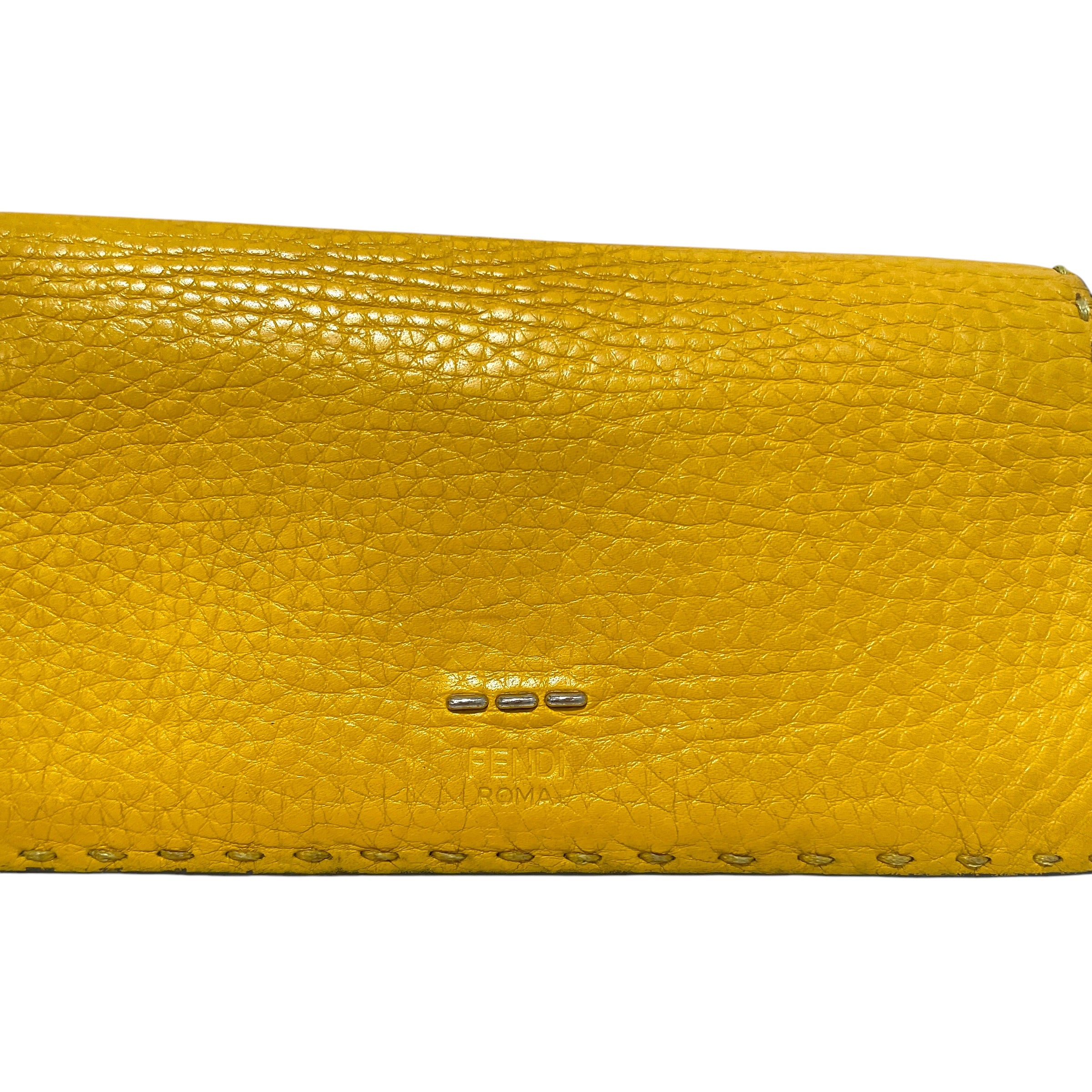 FENDI/Long Wallet/Leather/YEL/L's/Selleria Wallet view 2