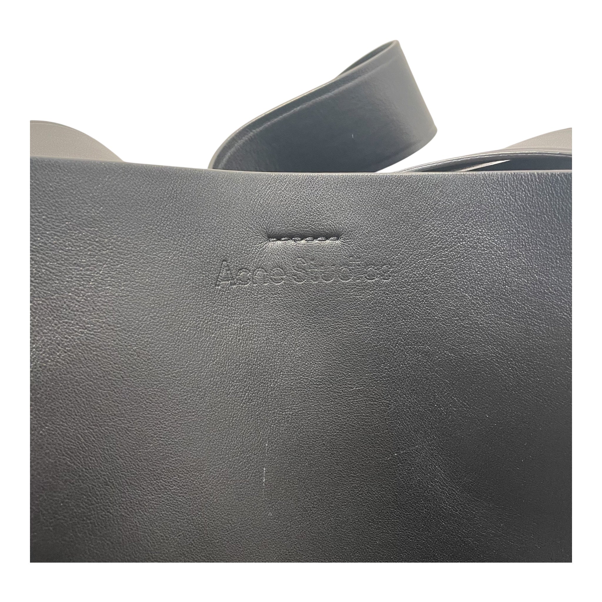 Acne Studios/Tote Bag/Leather/BLK/MUSUBI BAG MEDIUM view 3