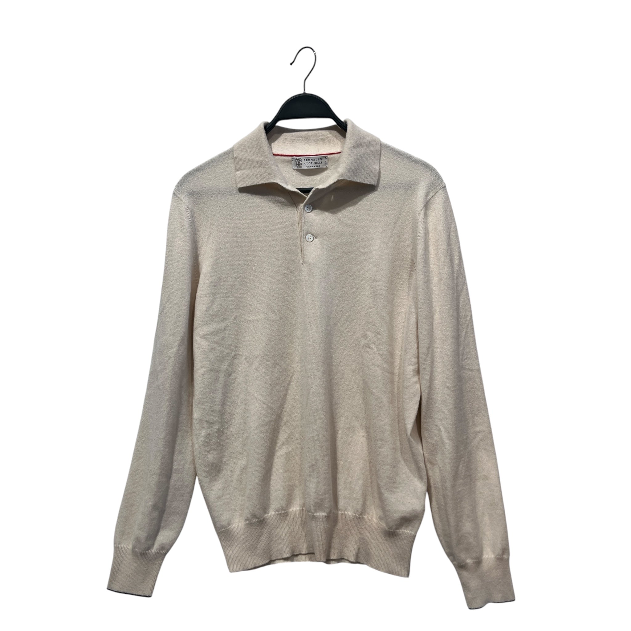 BRUNELLO CUCINELLI/Sweater/50/Cashmere/CRM/ view 1