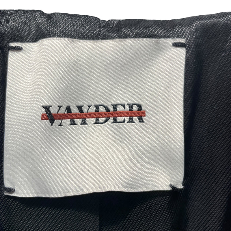 VAYDER/Leather Jkt/M/Leather/BLK/VAYDER Leather Button-Up