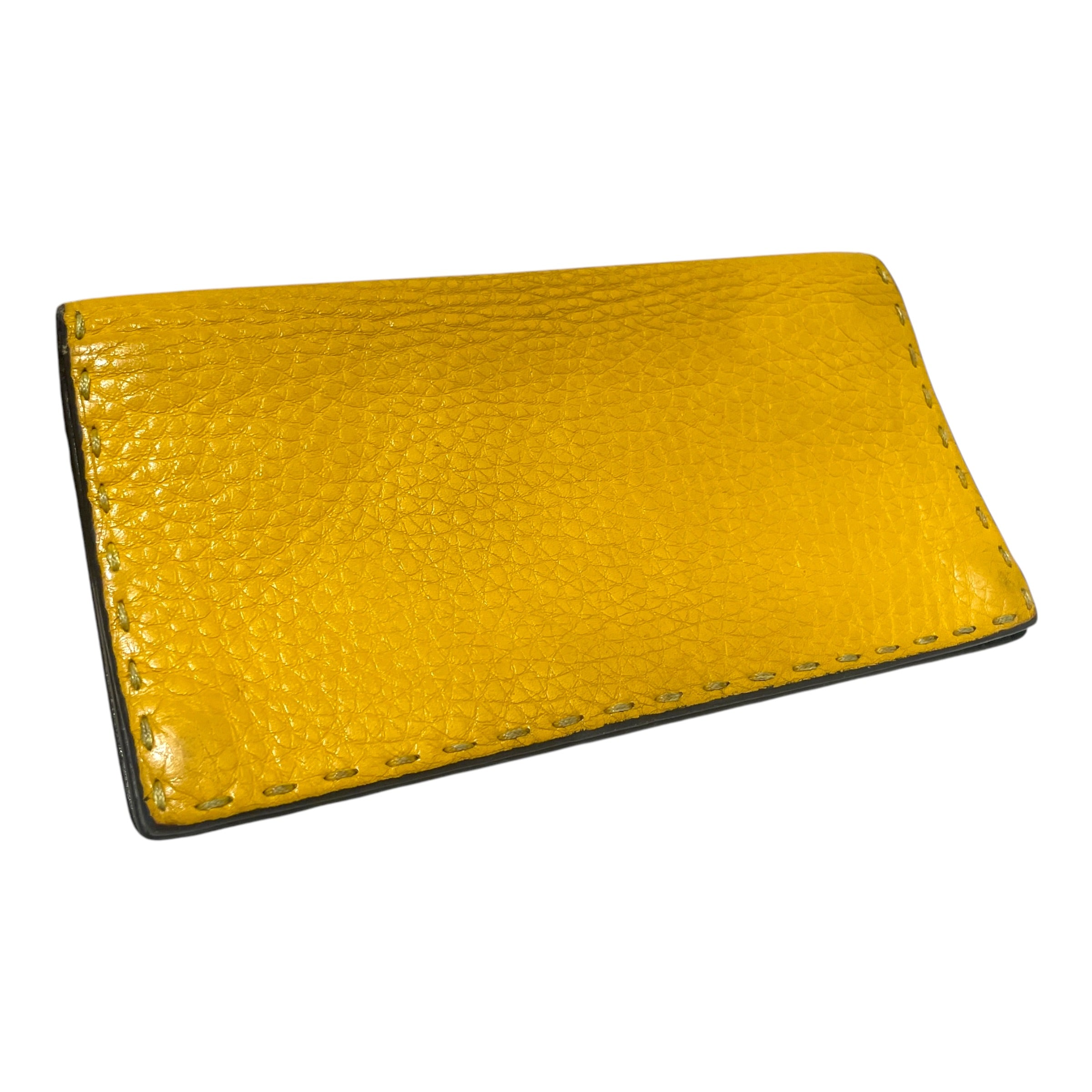 FENDI/Long Wallet/Leather/YEL/L's/Selleria Wallet view 3
