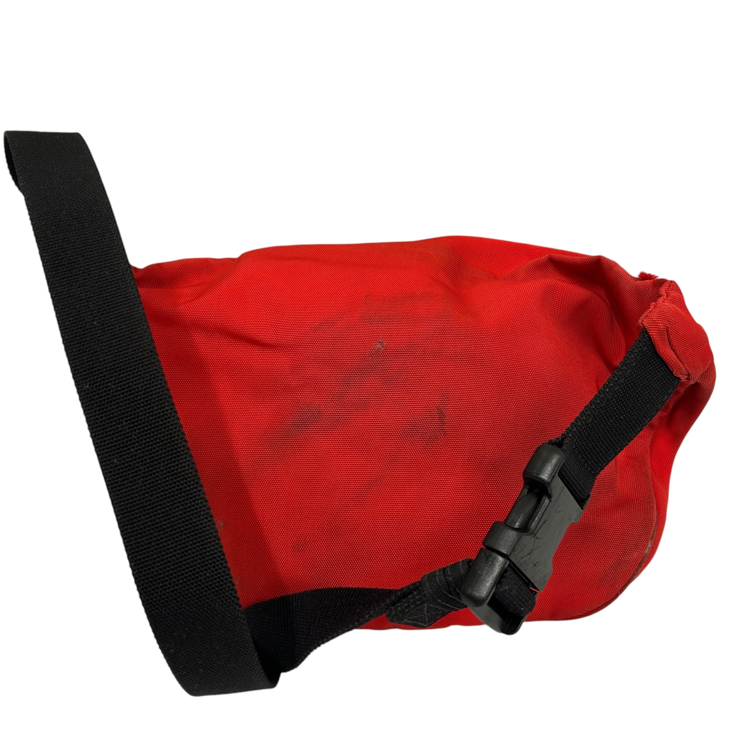 BALENCIAGA/Bag/Nylon/RED/belt bag logo view 2
