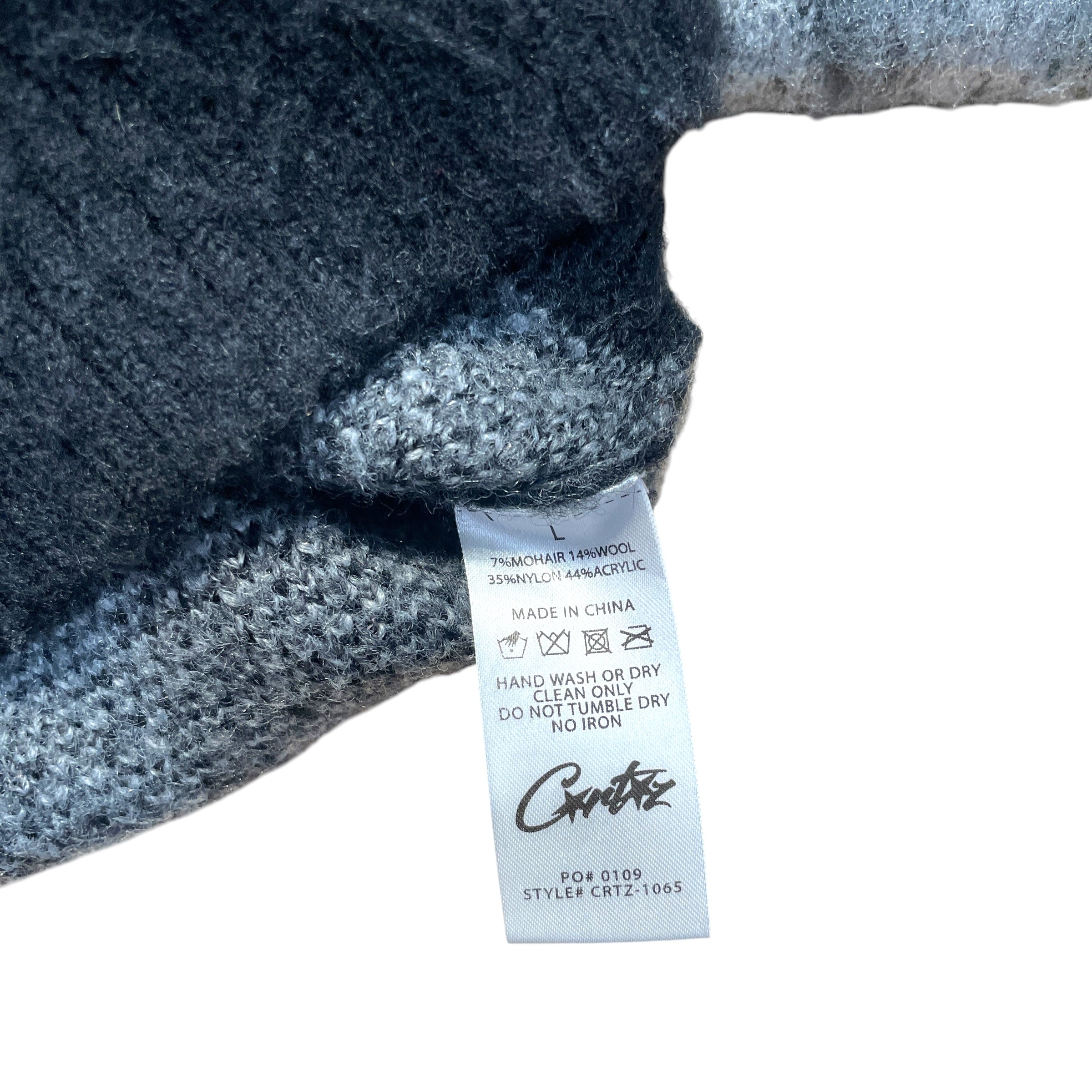 Corteiz/Sweater/L/Fake Fur/BLK/Fur Polo view 3