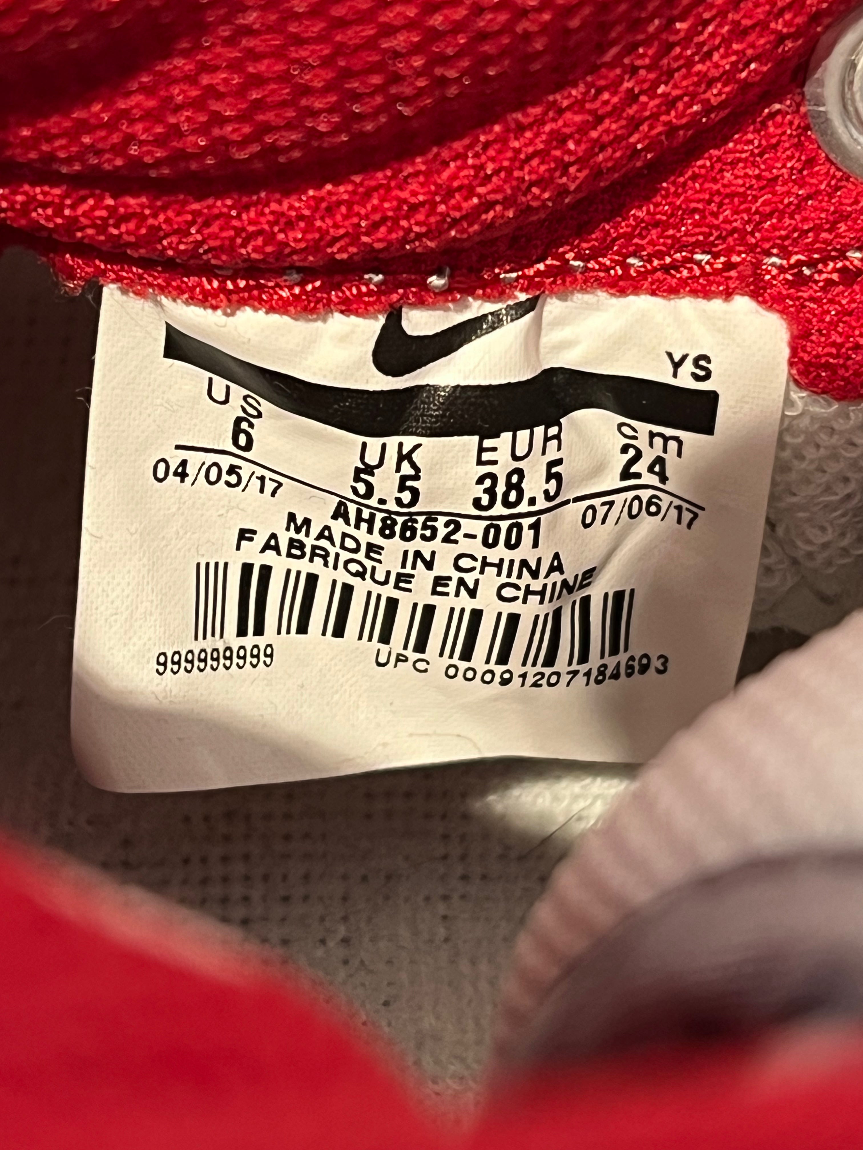 NIKE/Hi-Sneakers/US 6/Polyester/SLV/VANDAL HIGH SUPREME view 4