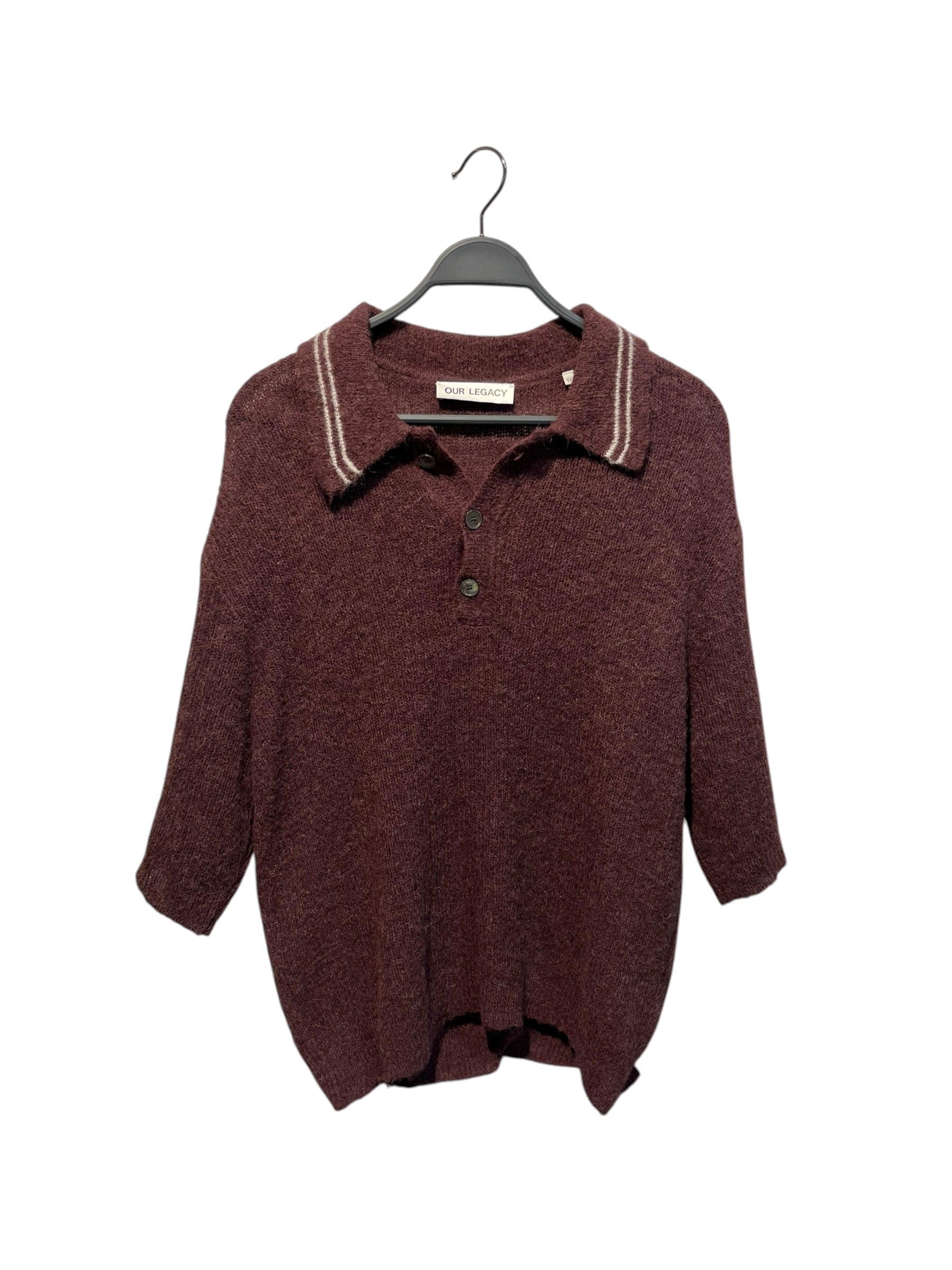OUR LEGACY/Polo Shirt/52/BRD/TRADITIONAL POLO FURRY view 1