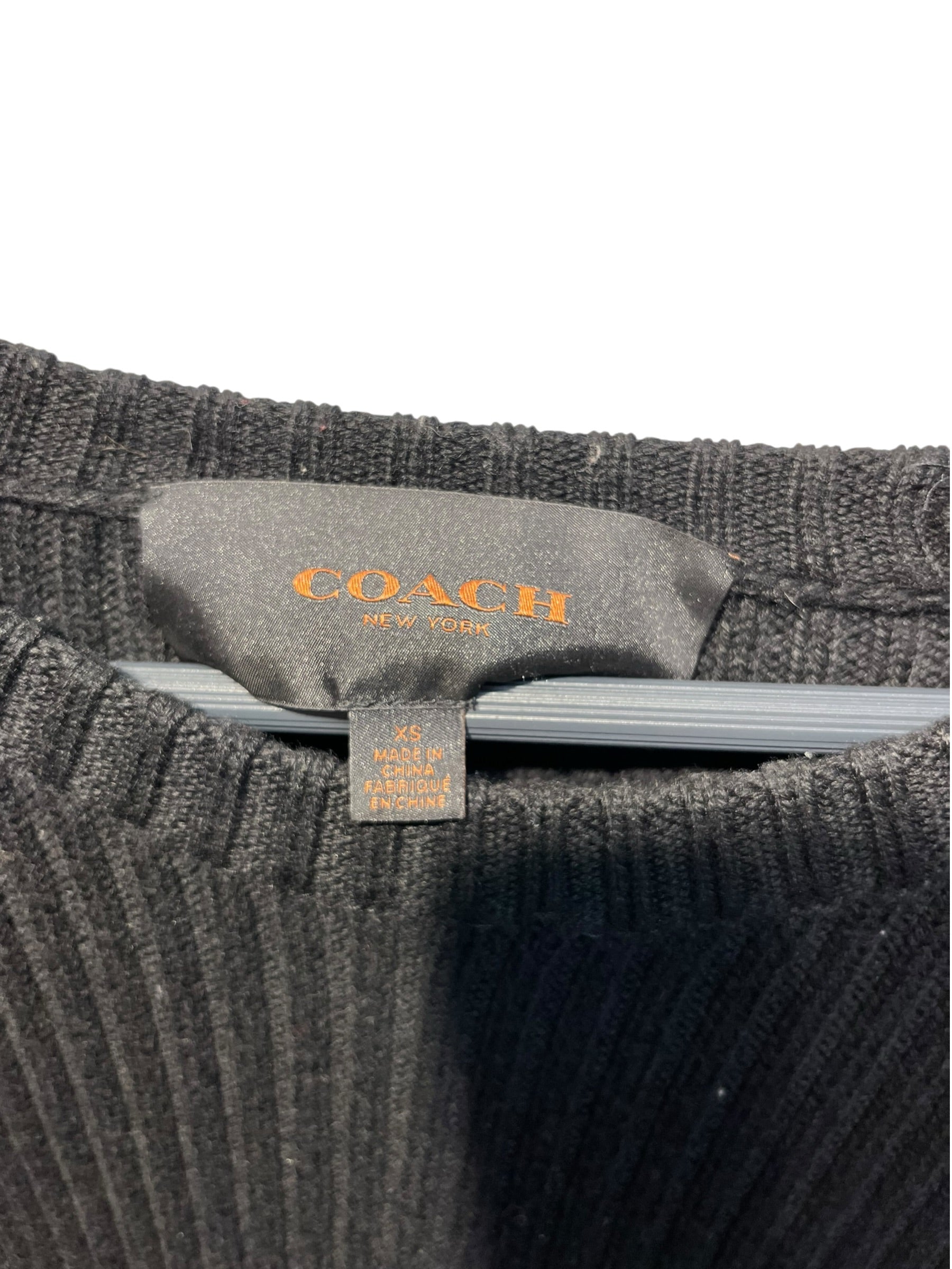 COACH/Sweater/XS/Fur/BLK/ view 3