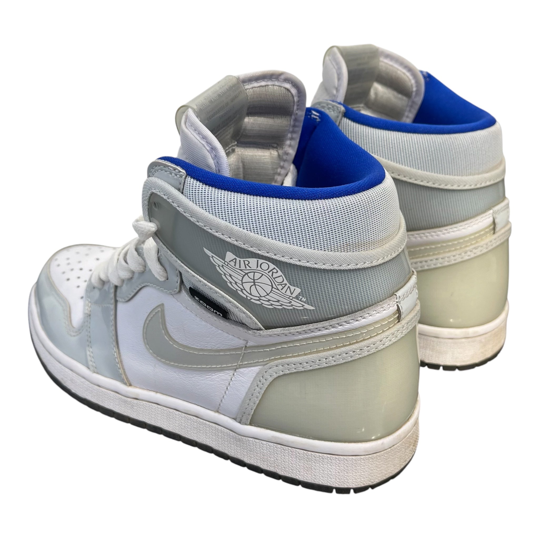 NIKE/Hi-Sneakers/US 8/Leather/BLU/jordan 1 hi zoom racer blue view 2