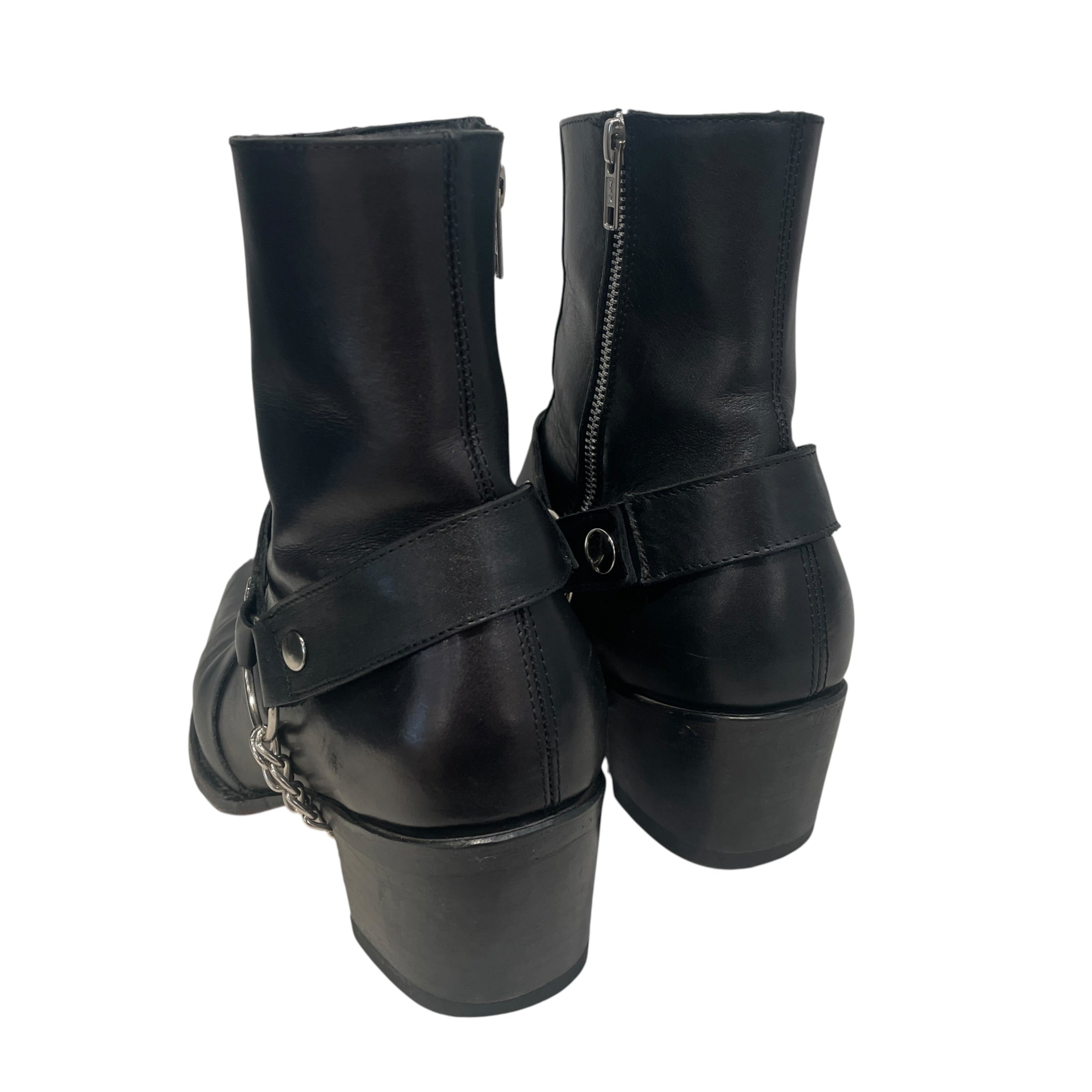 Lucchese/Boots/EU 41/Leather/BLK/Emgineer Chain Boot view 2