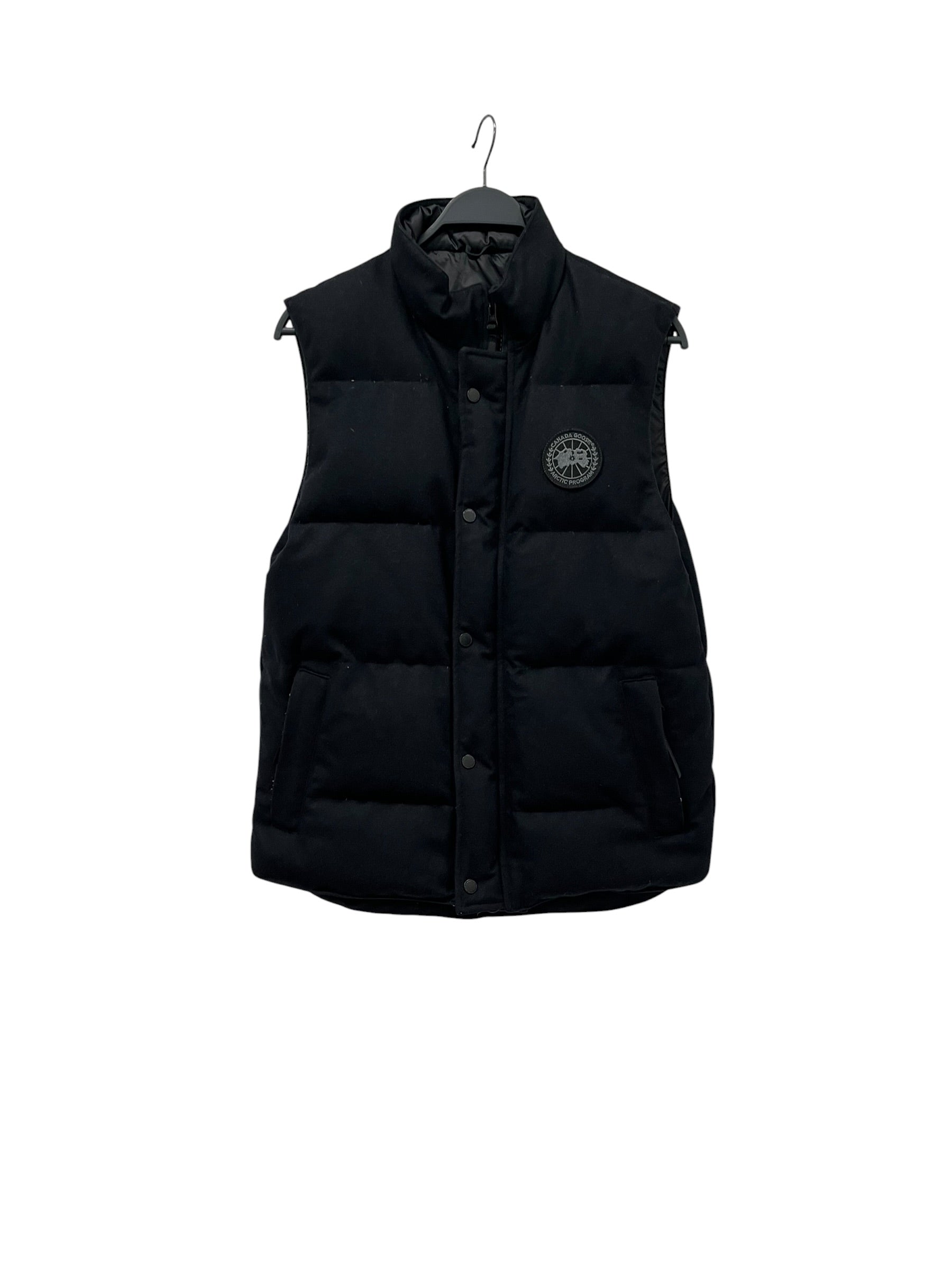 CANADA GOOSE/Puffer Vest/M/Wool/BLK/GARSON GILET WOOL view 1
