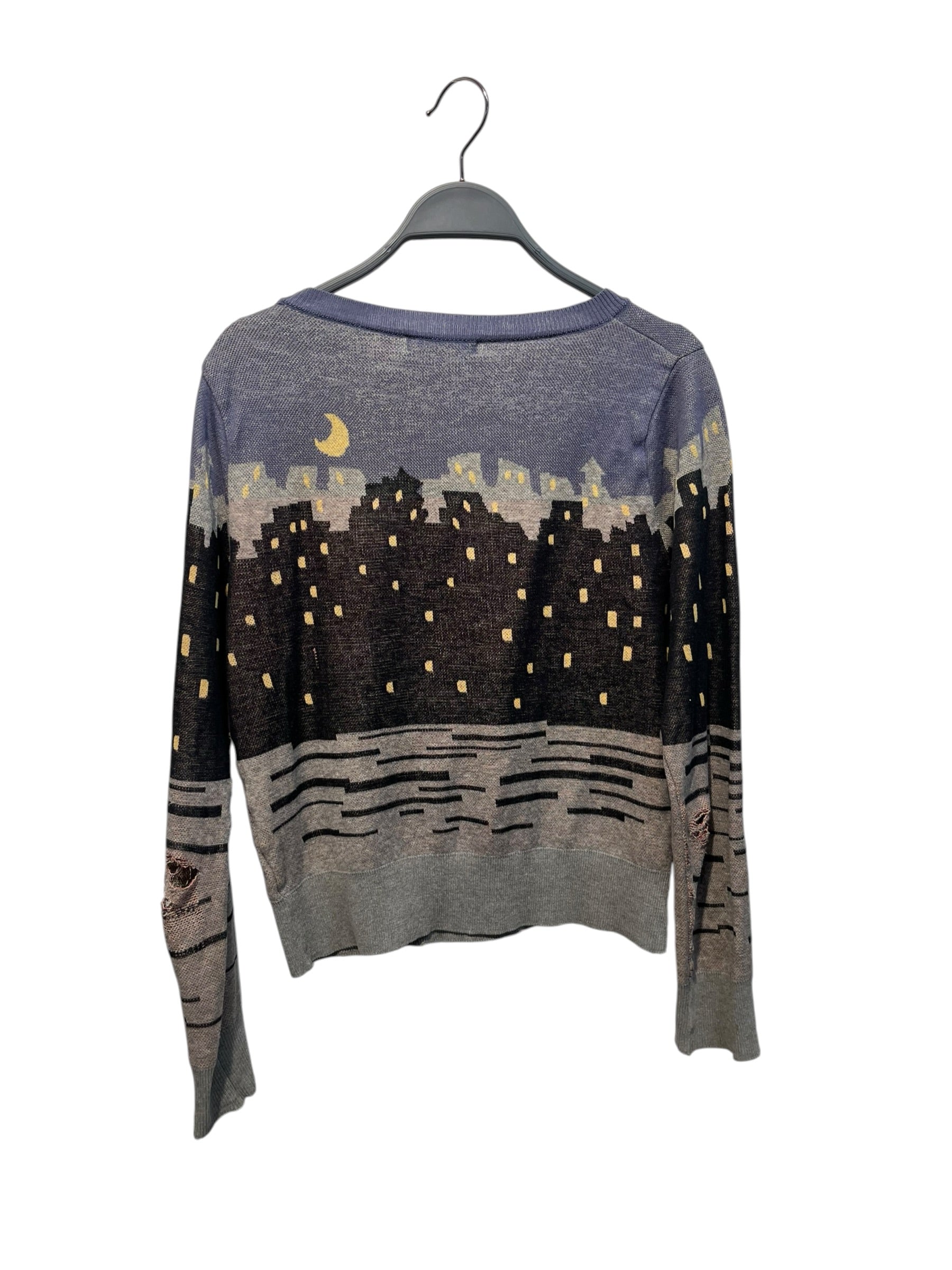 HYSTERIC GLAMOUR/LS Cut & Sew/FREE/Graphic/Cotton/MLT/CITY GUITAR BEAR view 2