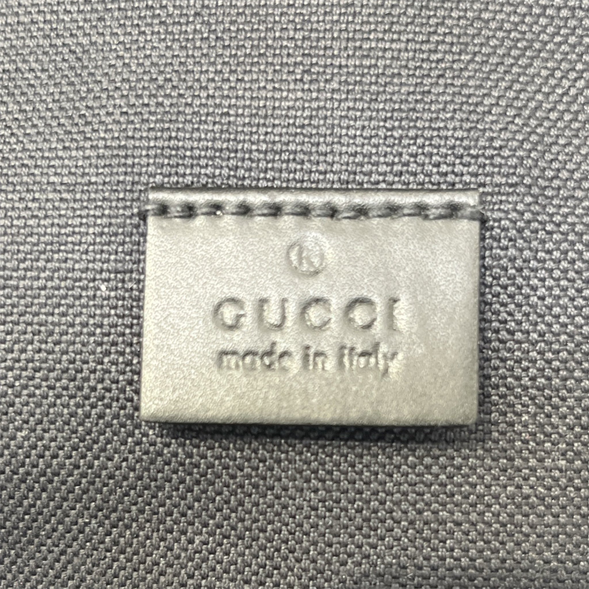 GUCCI/Cross Body Bag/Monogram/Leather/BLK/SUPREME SLING BELT BAG view 3