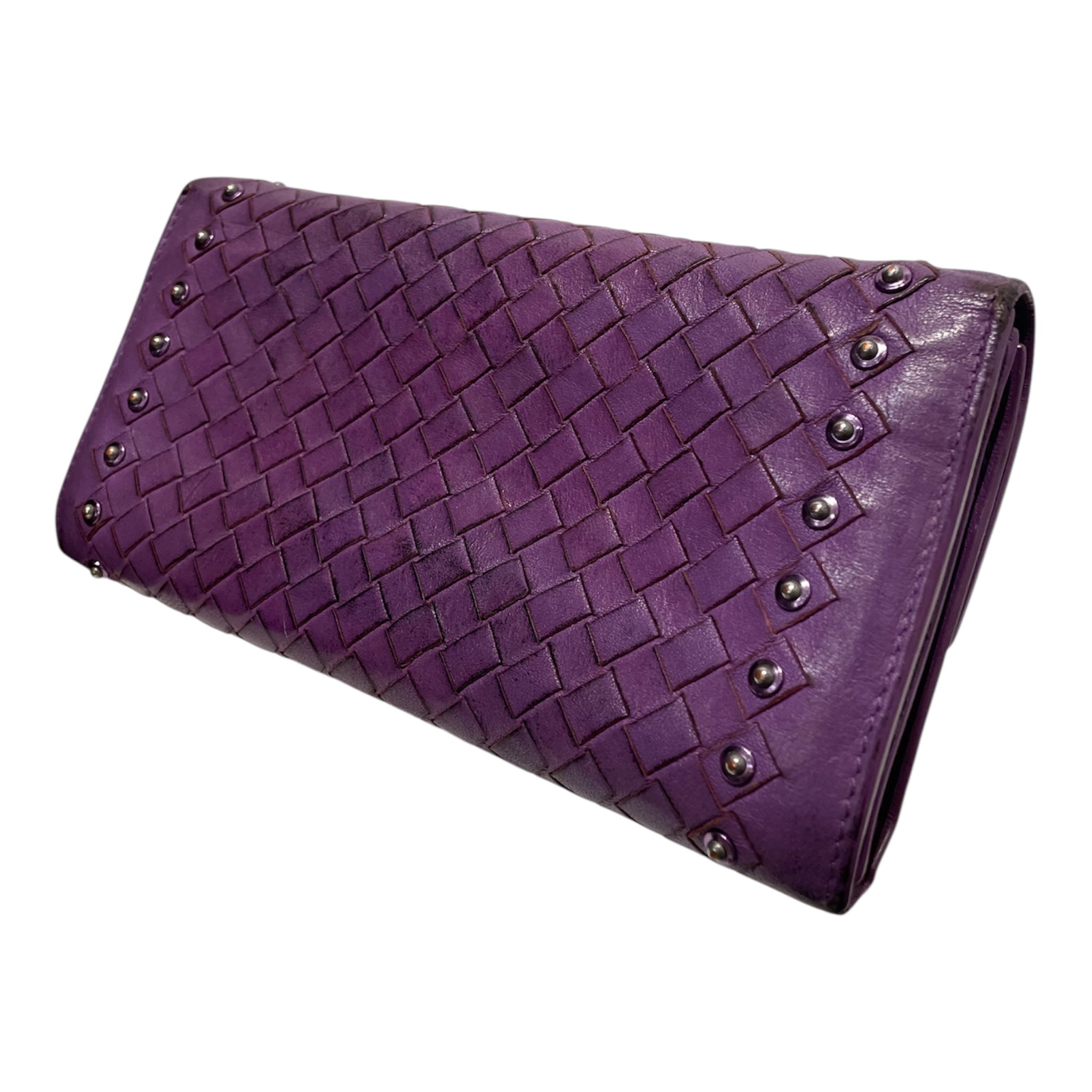 BOTTEGA VENETA/Long Wallet/Leather/PPL/ view 2