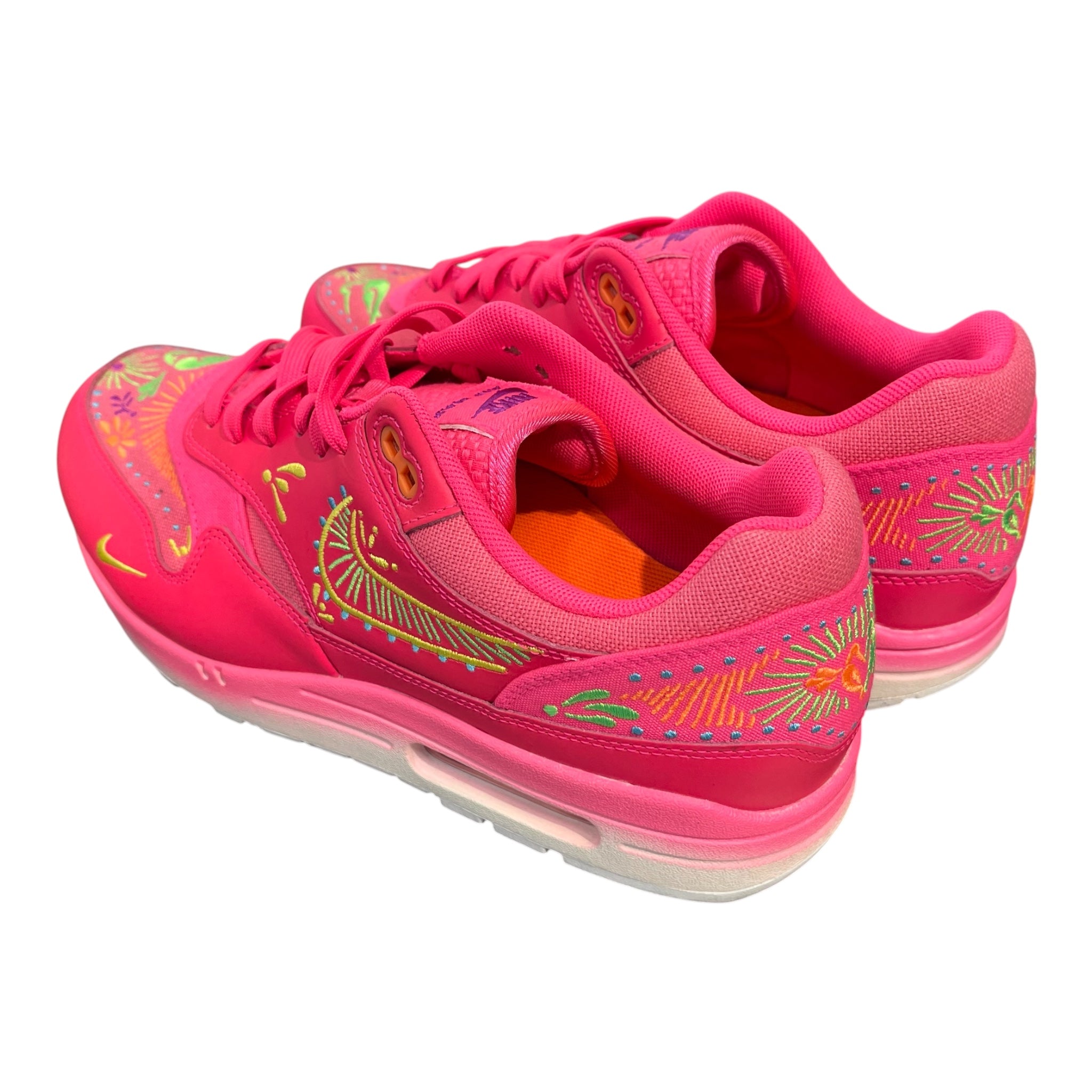NIKE/AIR MAX 1 PREMIUM/Low-Sneakers/US 10/Leather/PNK/FQ8172-645 view 2