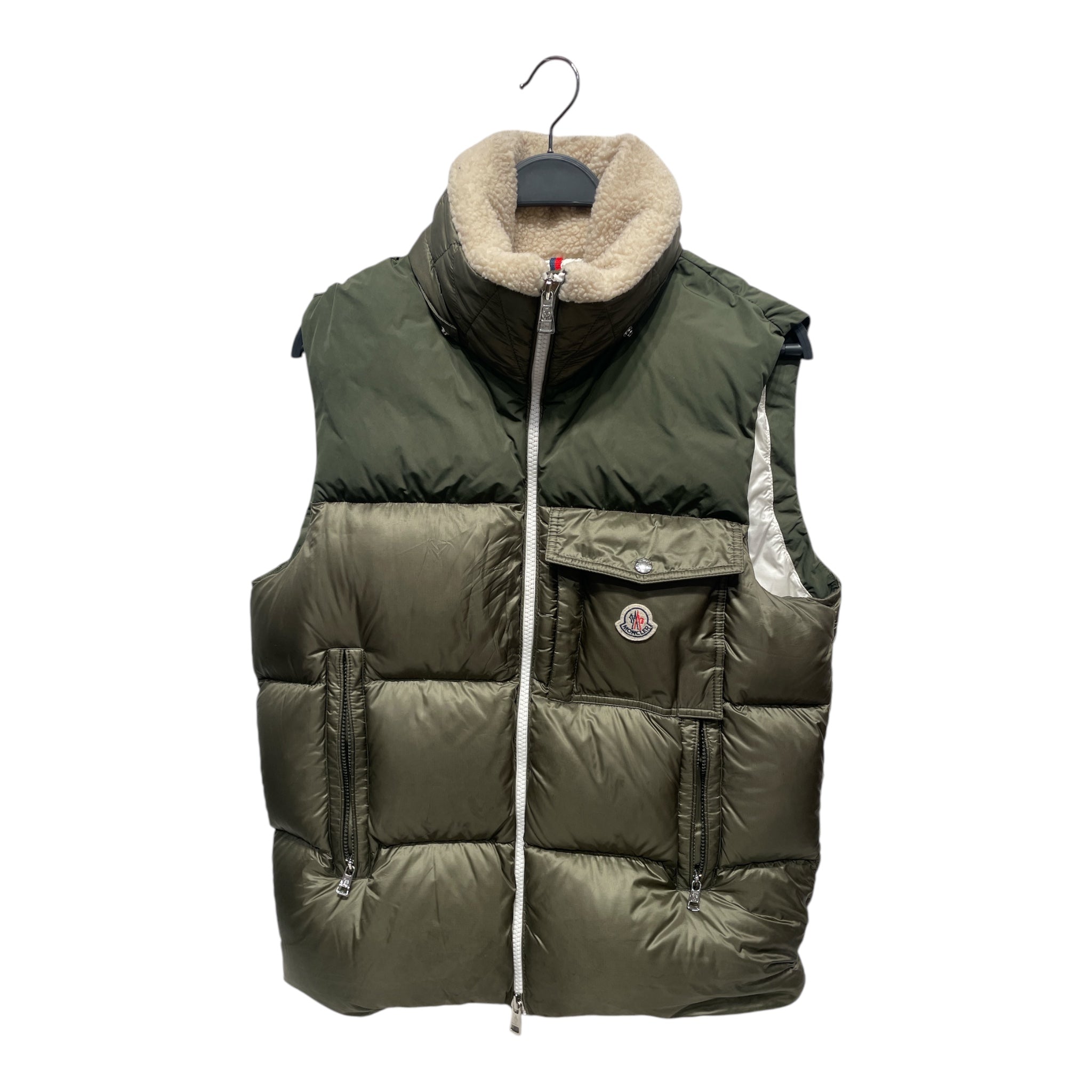 MONCLER/Jacket/3/Nylon/GRN/Moncler vest view 1