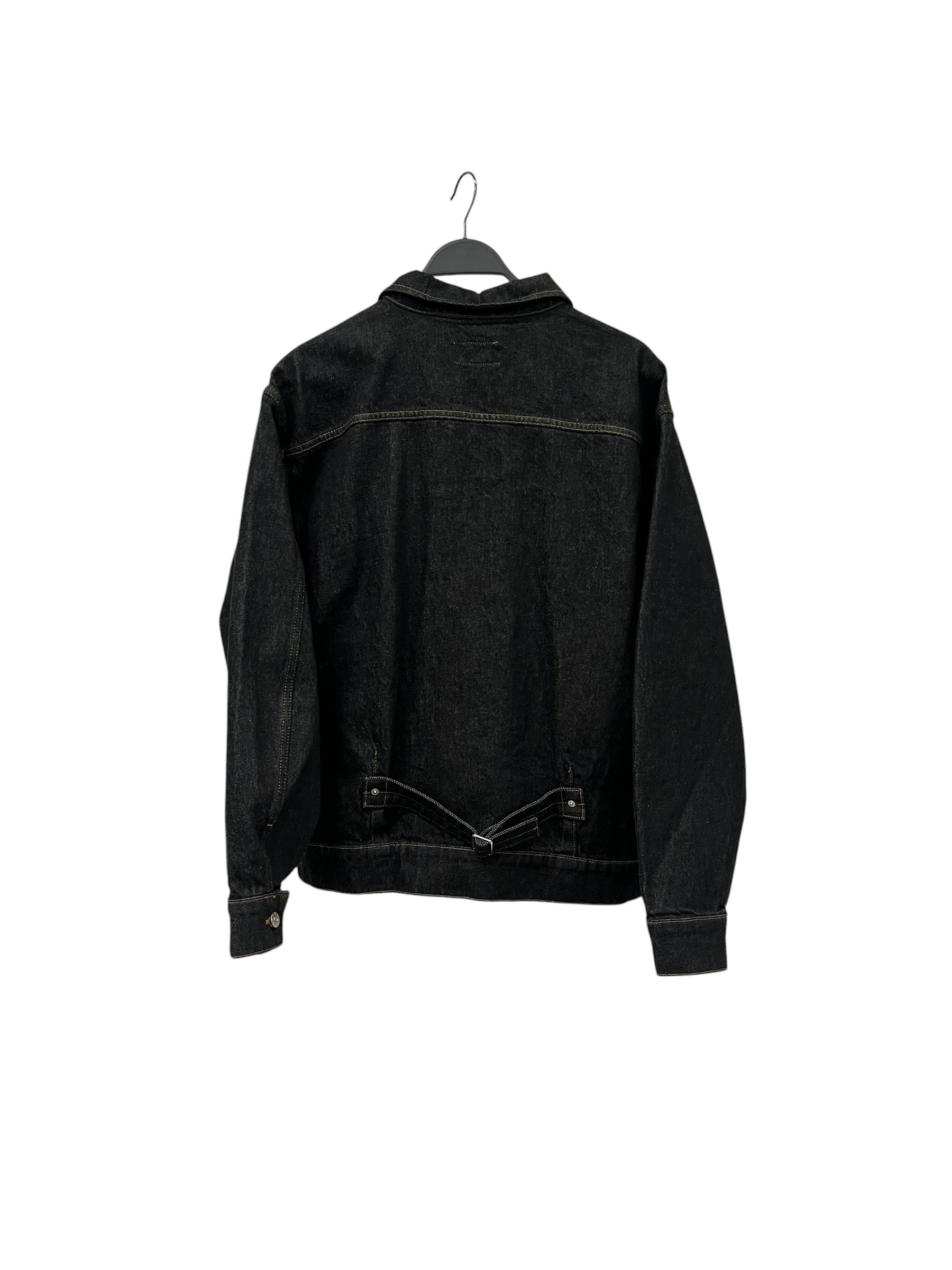 Corteiz/Denim Jkt/L/Denim/IDG/DUAL STRIPE/BACK BUCKLE view 2