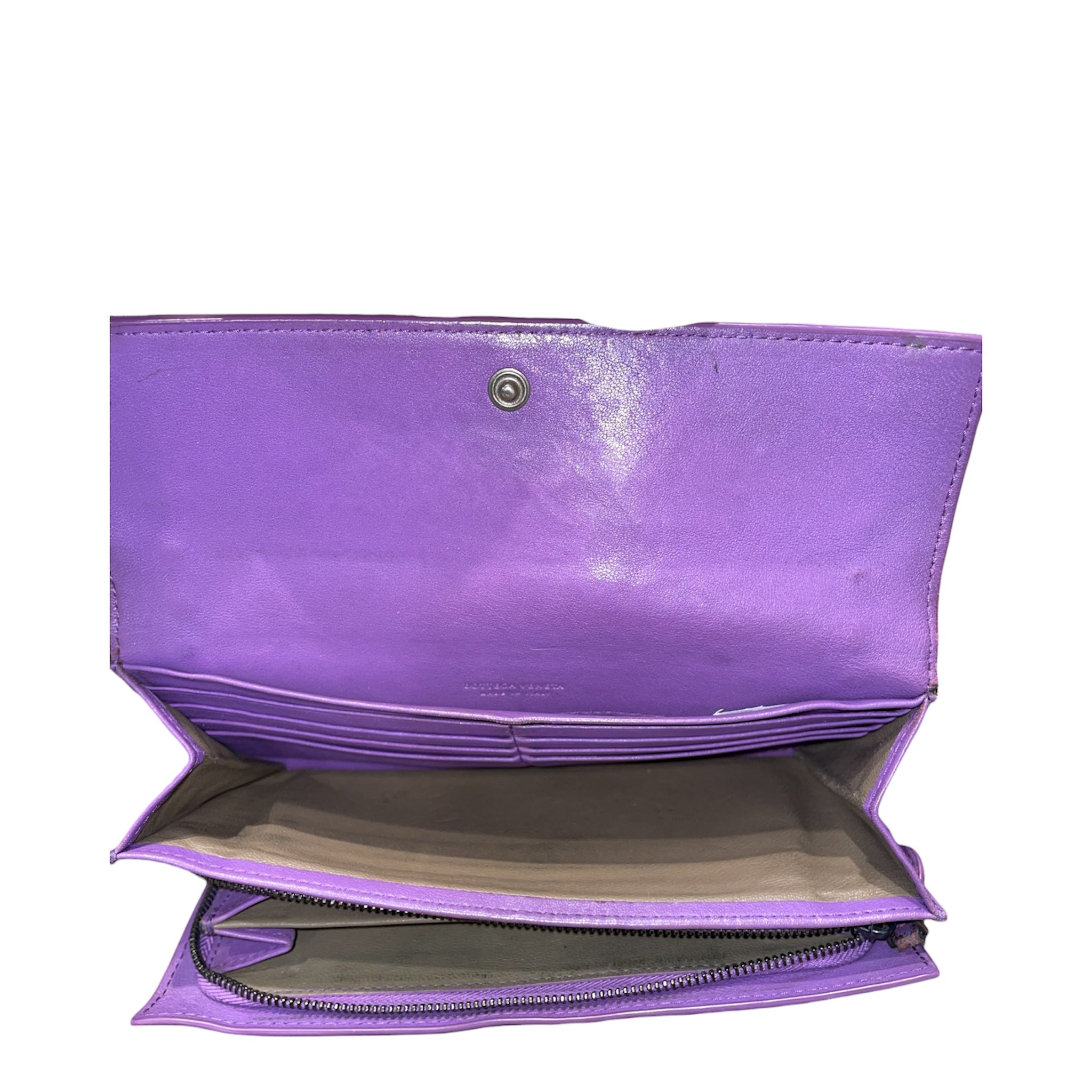 BOTTEGA VENETA/Long Wallet/Leather/PPL/ view 5