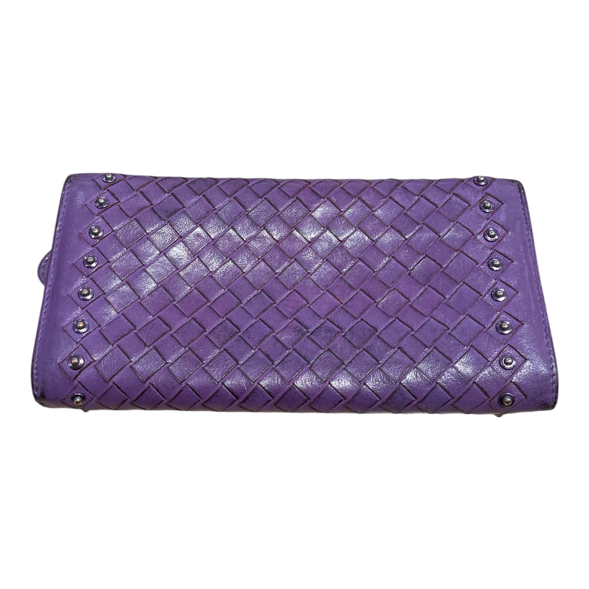 BOTTEGA VENETA/Long Wallet/Leather/PPL/ view 6