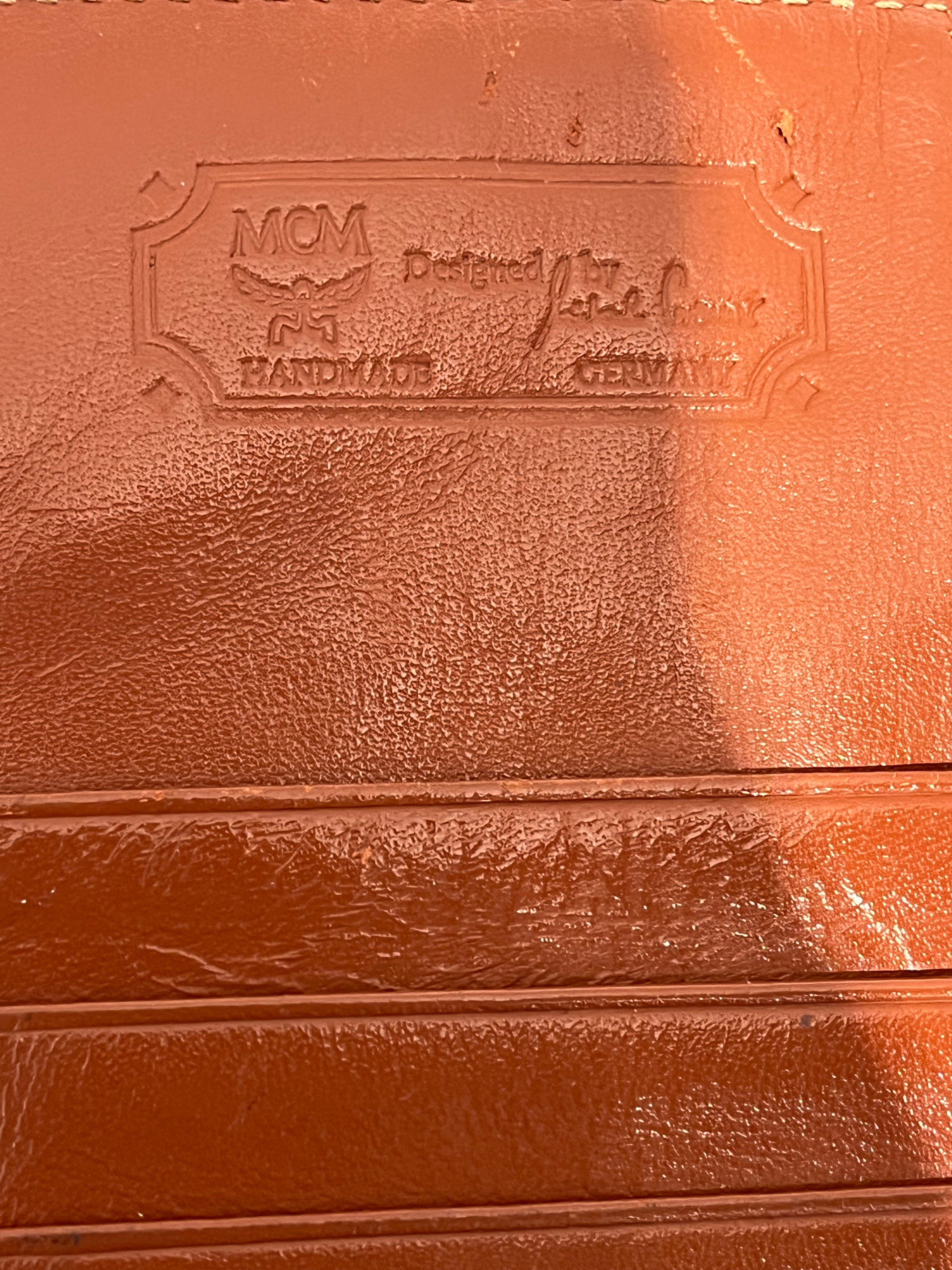 MCM/Long Wallet/Monogram/Leather/CML/Foldover view 6