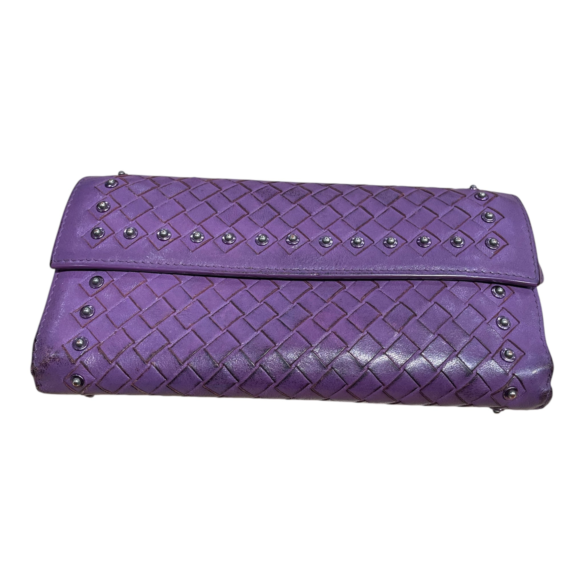 BOTTEGA VENETA/Long Wallet/Leather/PPL/ view 7
