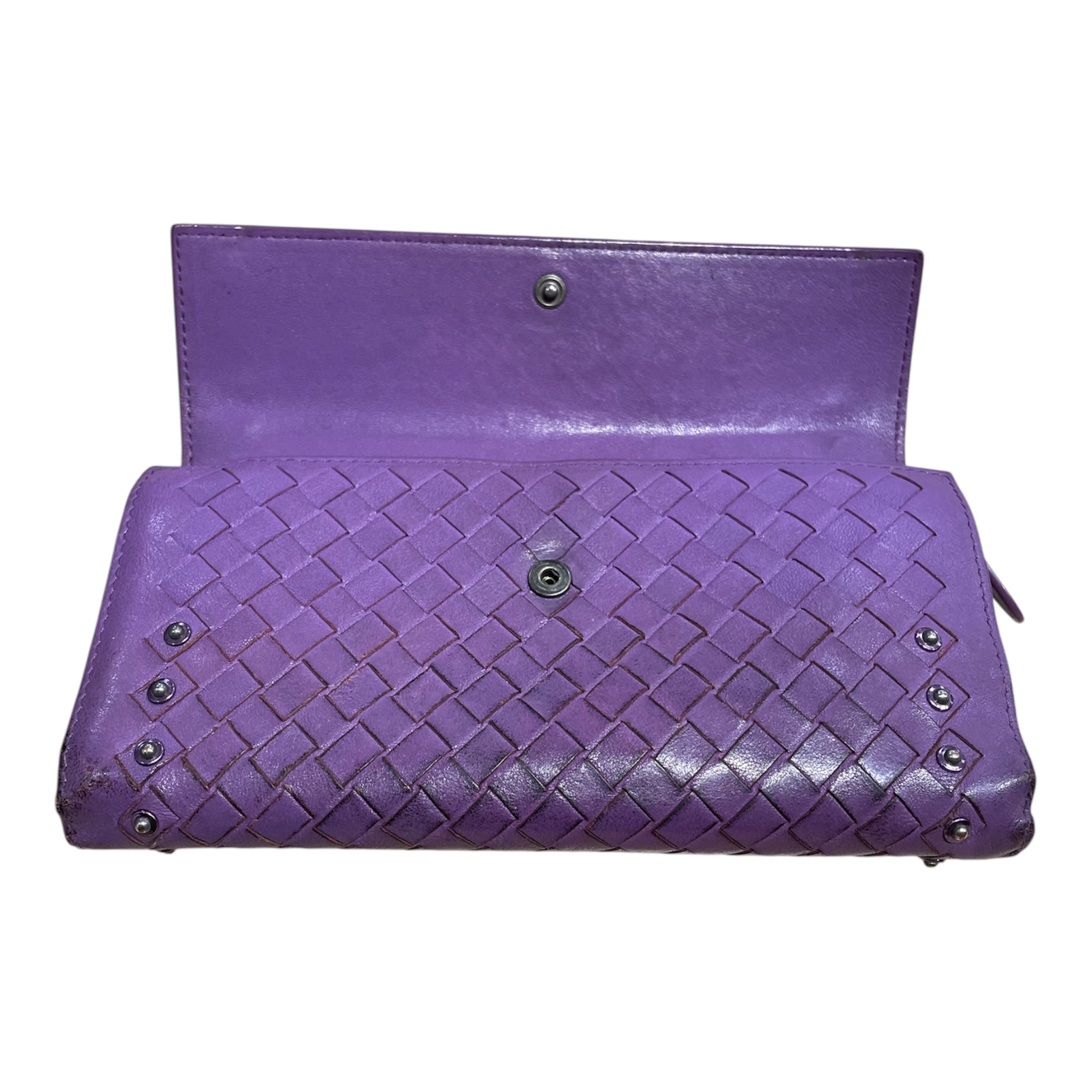 BOTTEGA VENETA/Long Wallet/Leather/PPL/ view 8